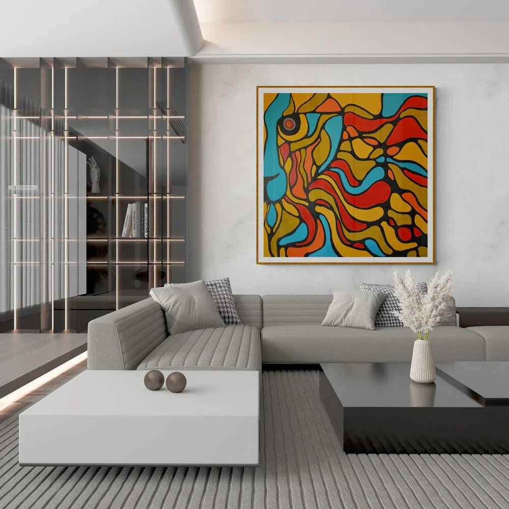 Canvas Print: King - Silvia Pusceddu | Contemporary Art Prints