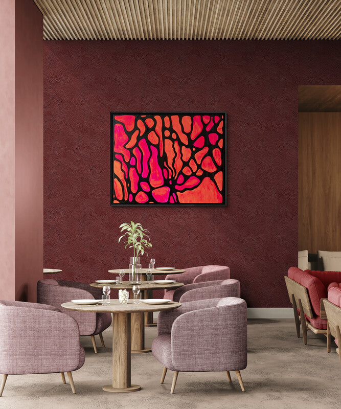 Canvas Print: Rosso di Sera