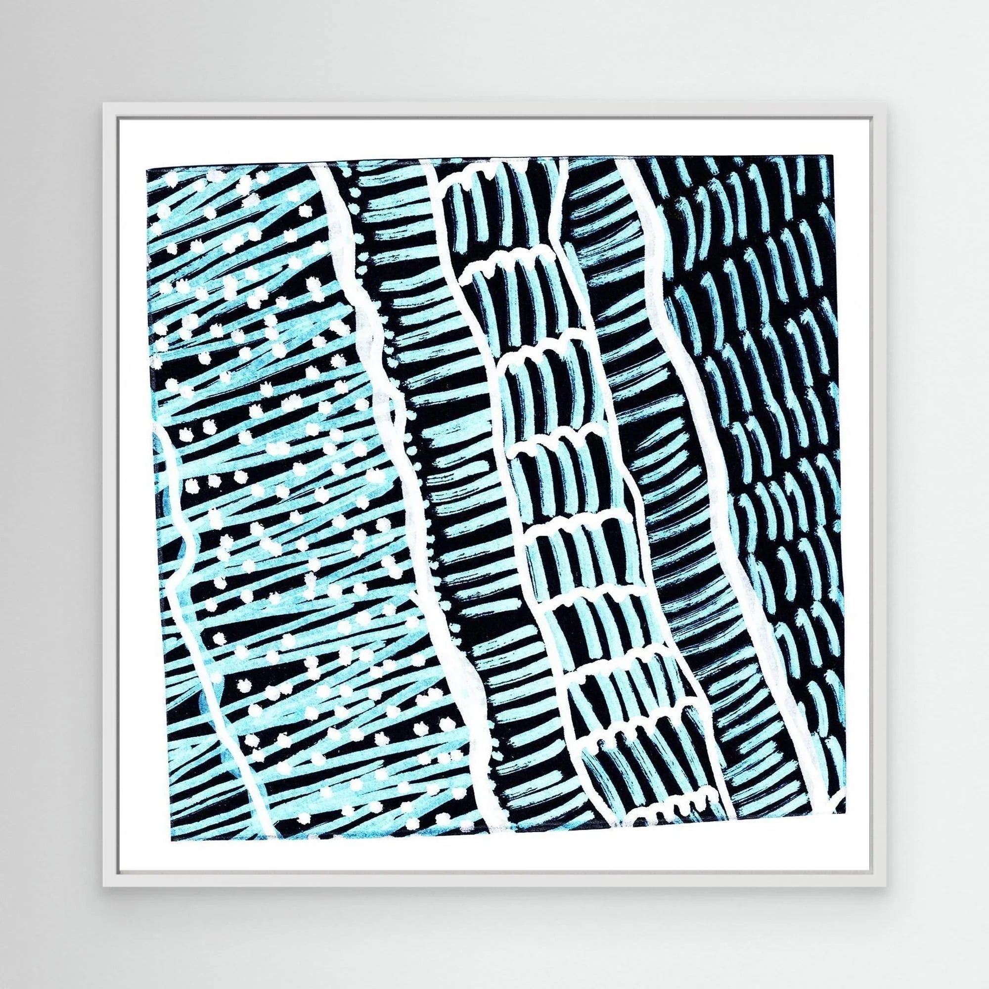 Canvas Print: Coral Reef - Silvia Pusceddu | Contemporary Art Prints