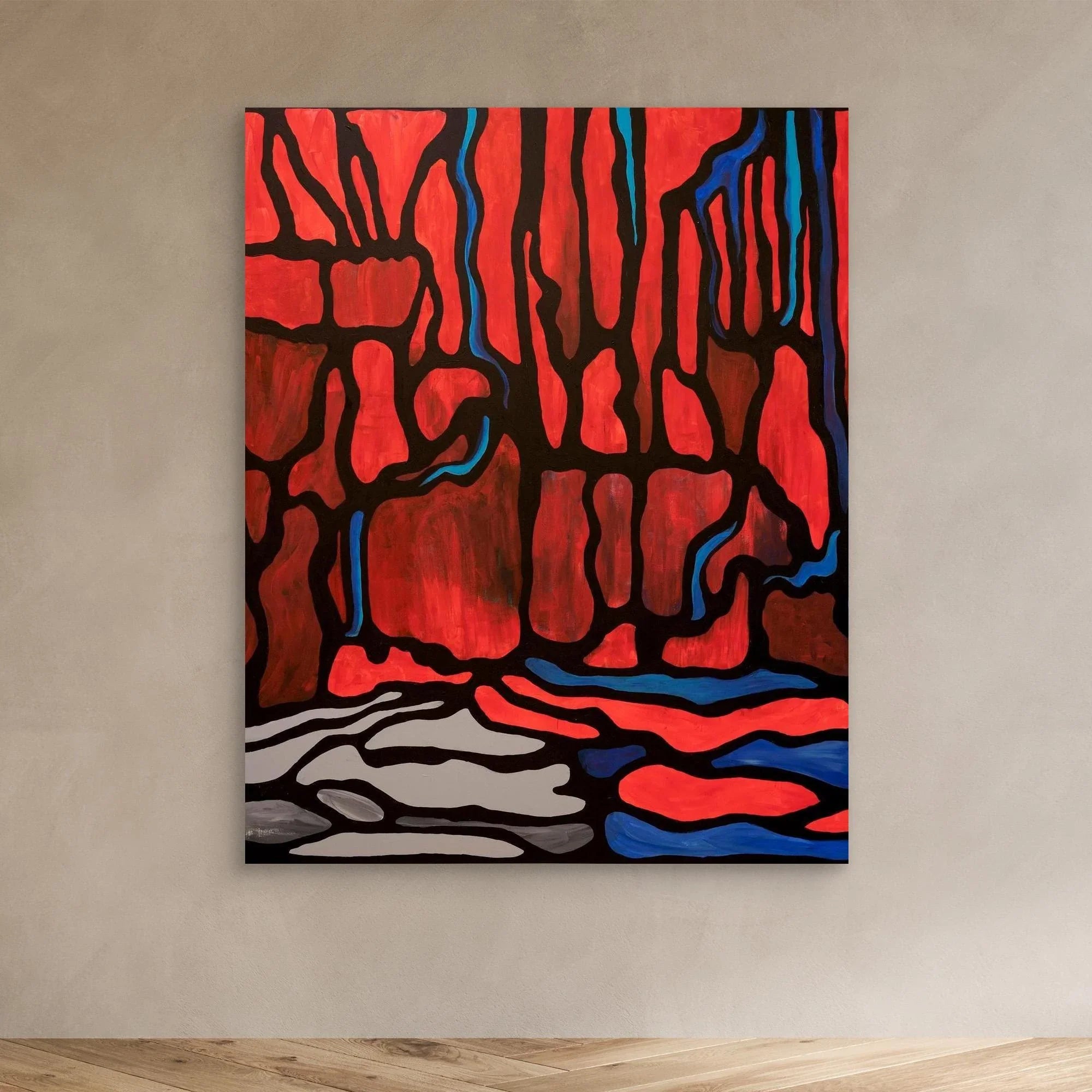 Canvas Print: Ver-Nyx - Silvia Pusceddu | Contemporary Art Prints