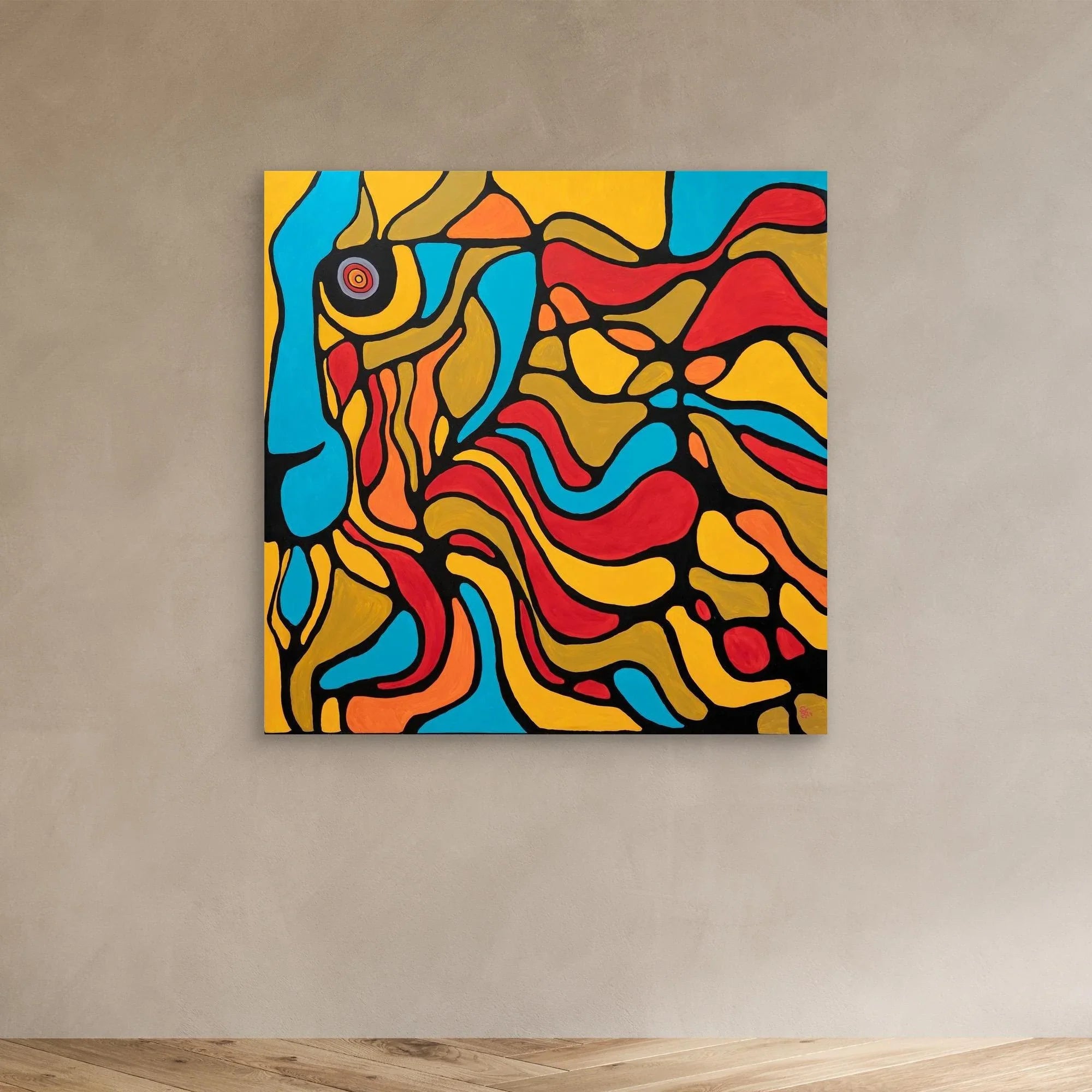 Canvas Print: King - Silvia Pusceddu | Contemporary Art Prints