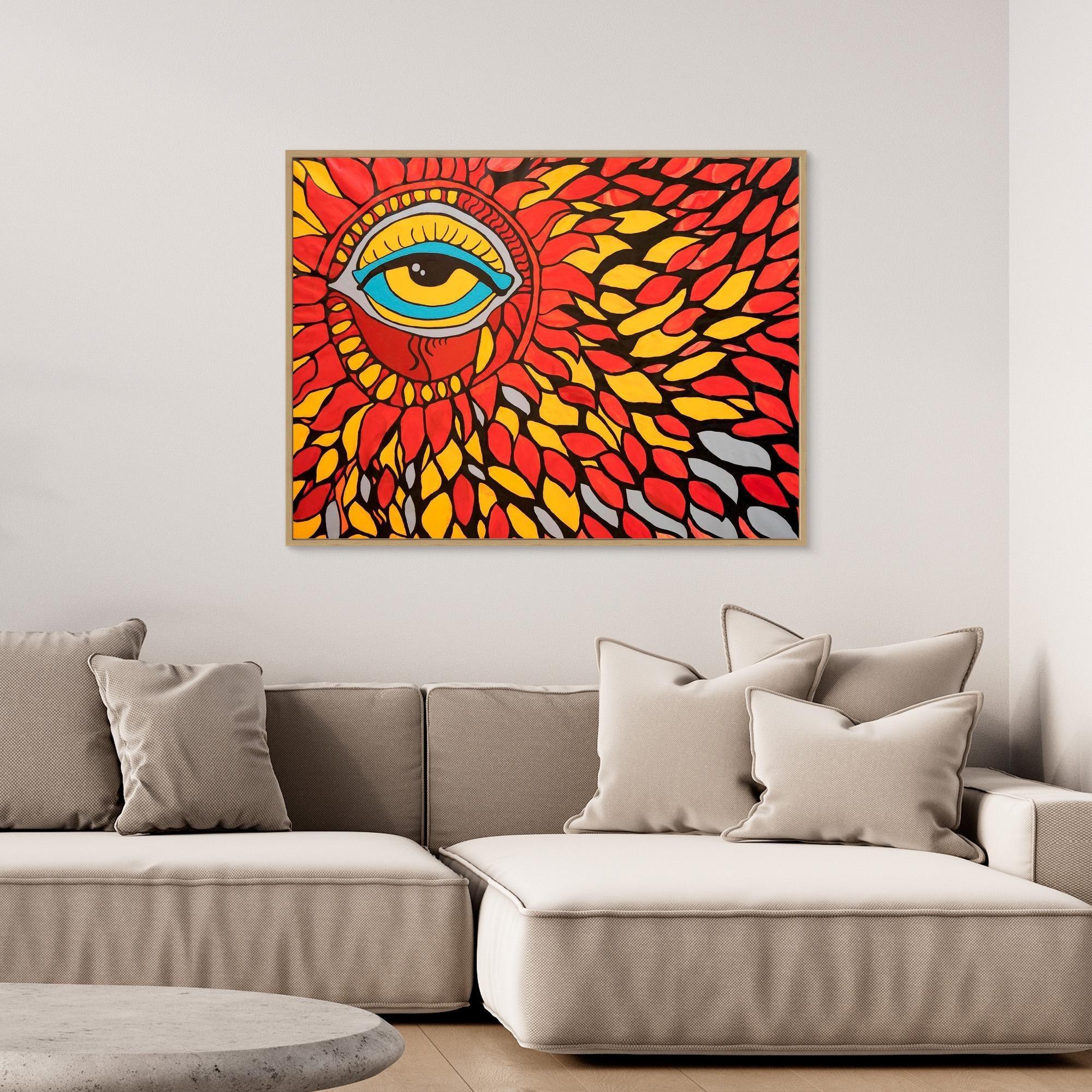 Canvas Print: Sole - Silvia Pusceddu | Contemporary Art Prints