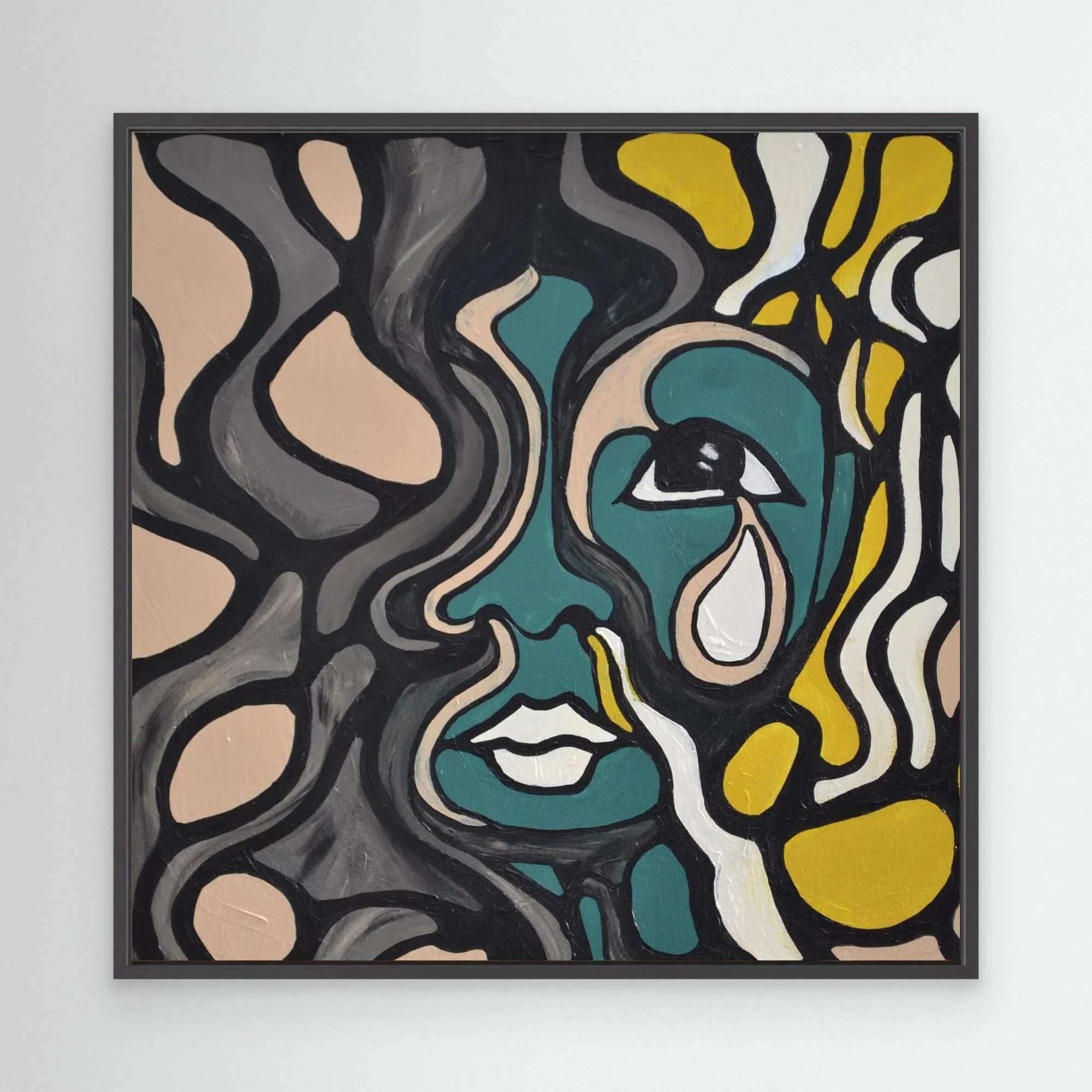 Canvas Print: Aether - Silvia Pusceddu | Contemporary Art Prints