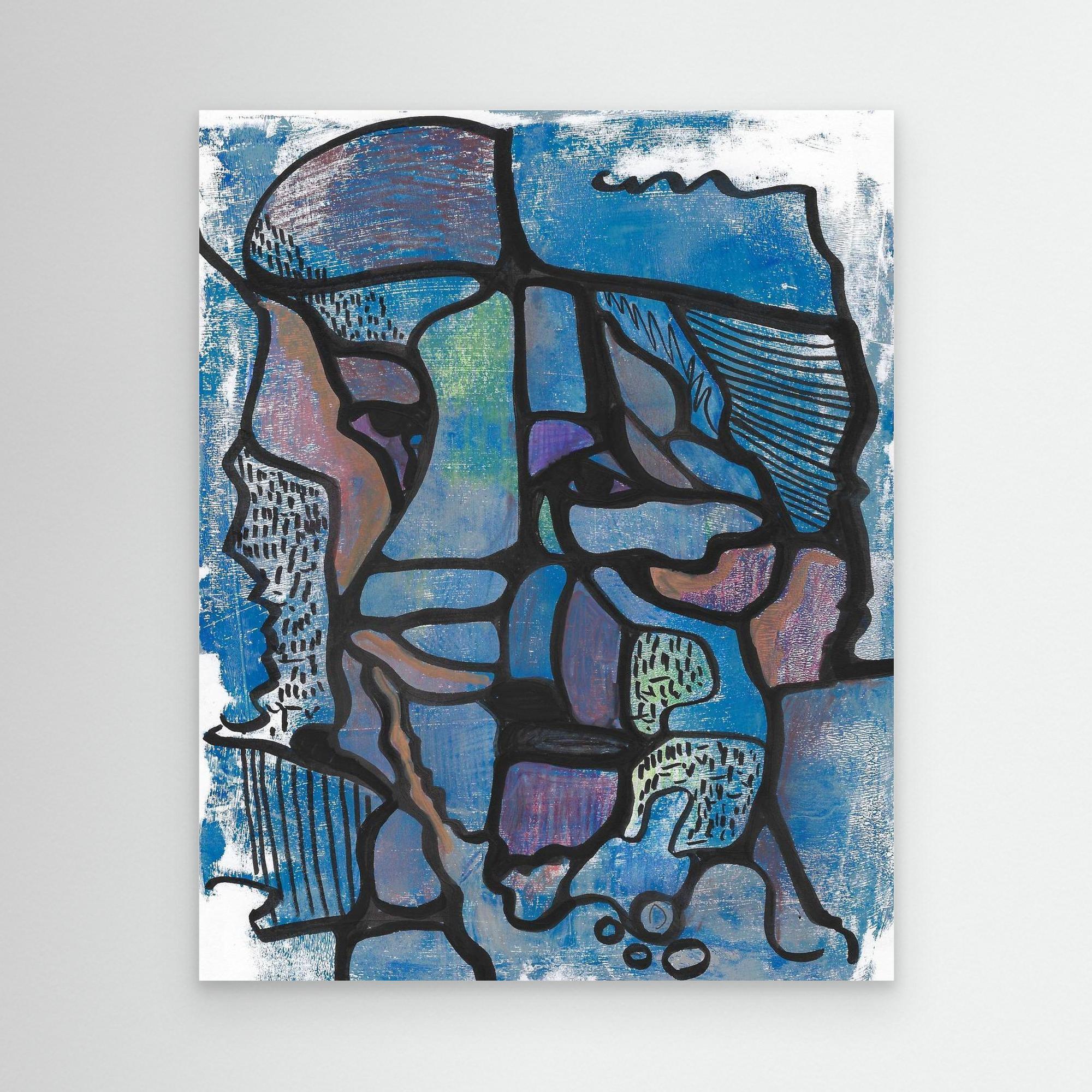 Canvas Print: Brine - Silvia Pusceddu | Contemporary Art Prints