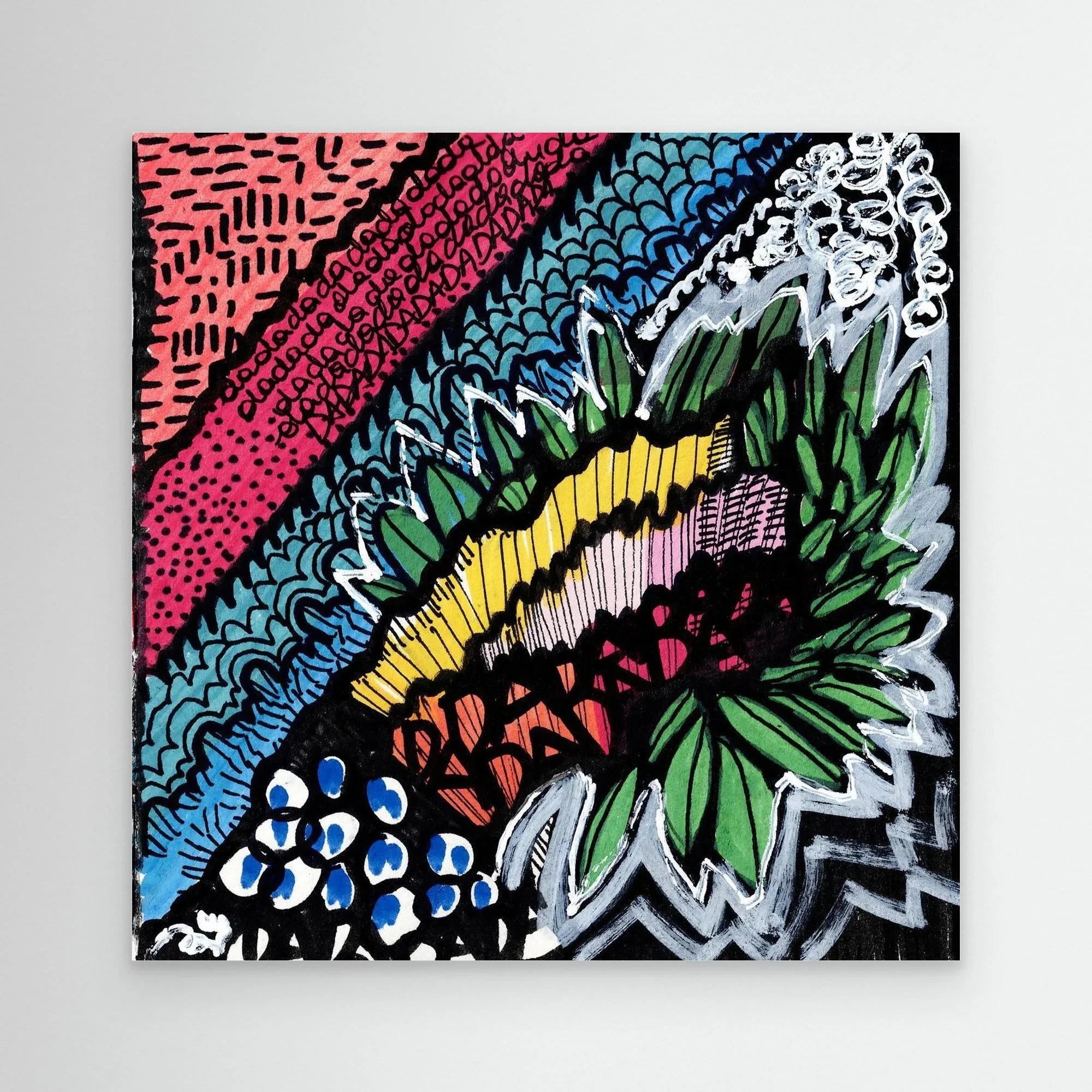 Canvas Print: Garden Dada - Silvia Pusceddu | Contemporary Art Prints