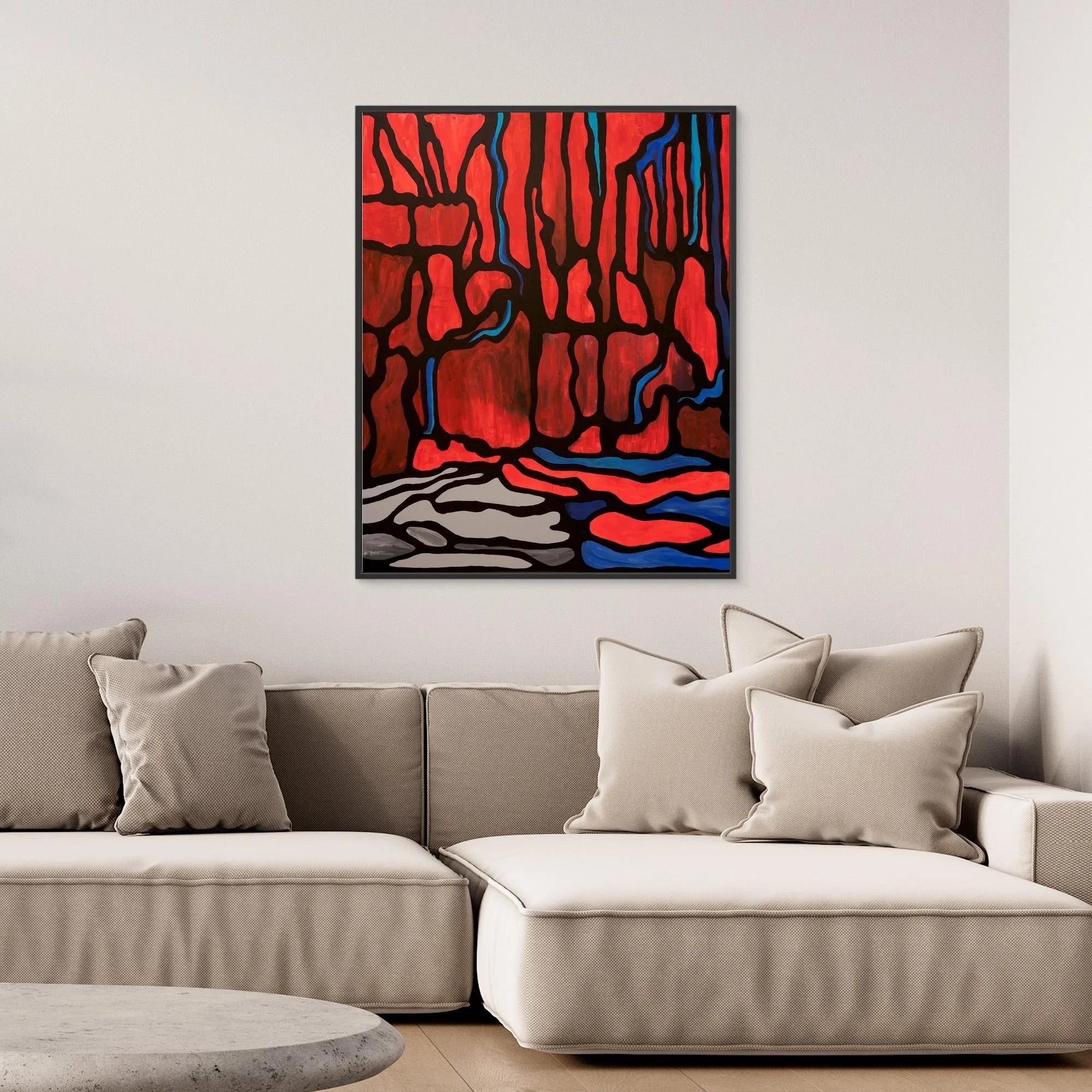 Canvas Print: Ver-Nyx - Silvia Pusceddu | Contemporary Art Prints