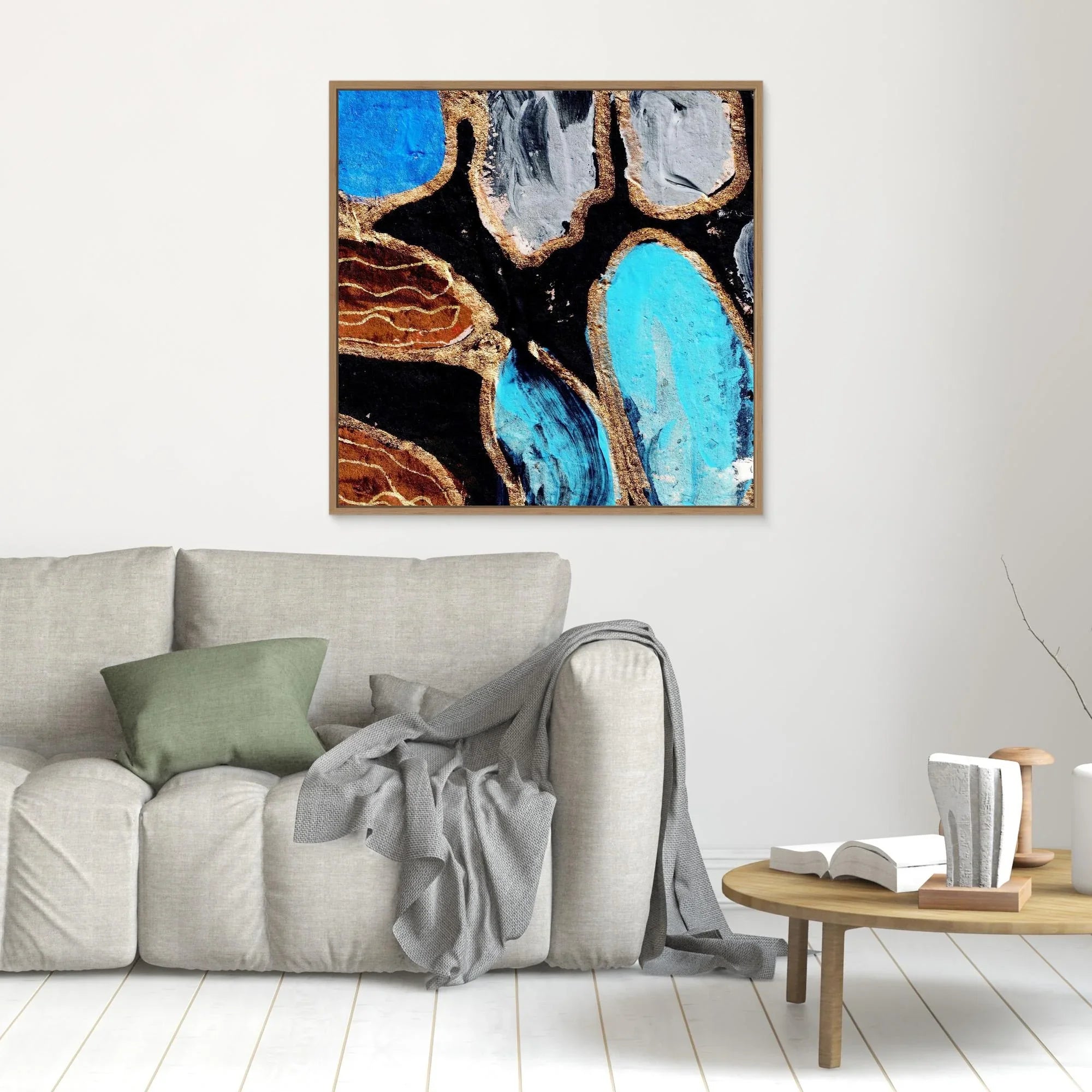 Canvas Print: Embrace - Silvia Pusceddu | Contemporary Art Prints