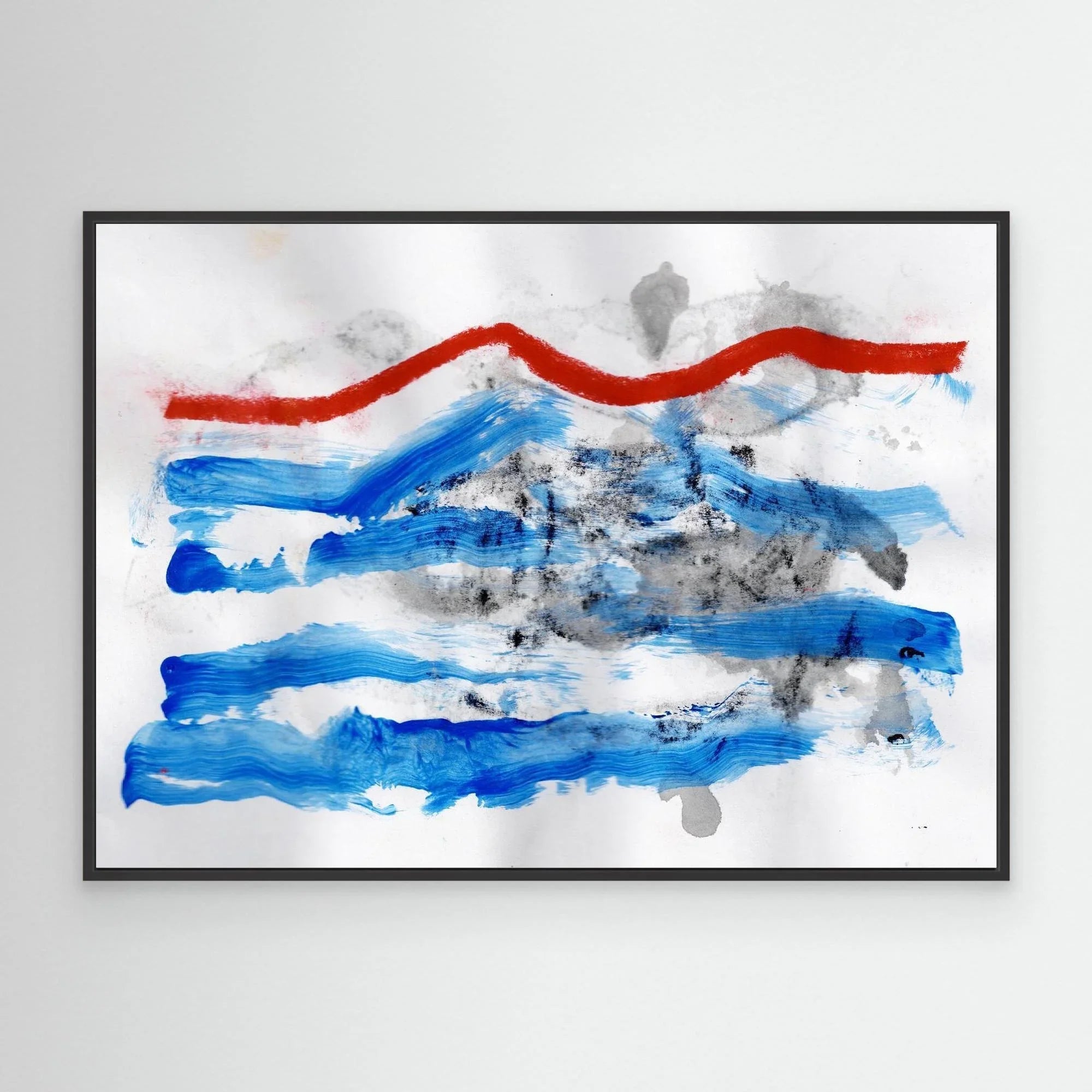 Canvas Print: Landscape - Silvia Pusceddu | Contemporary Art Prints