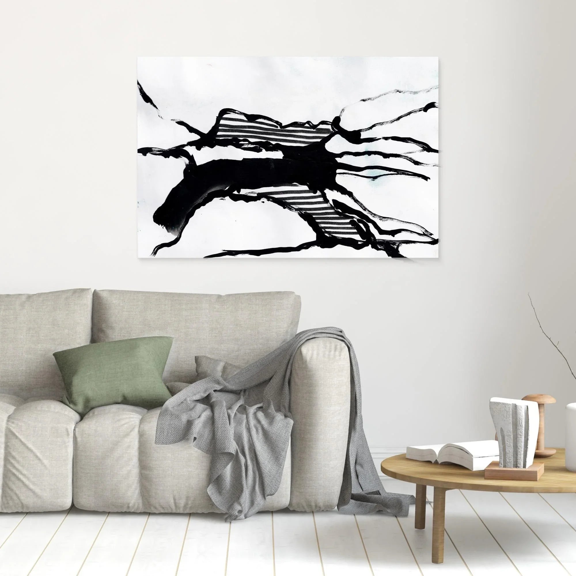 Canvas Print: Impact - Silvia Pusceddu | Contemporary Art Prints