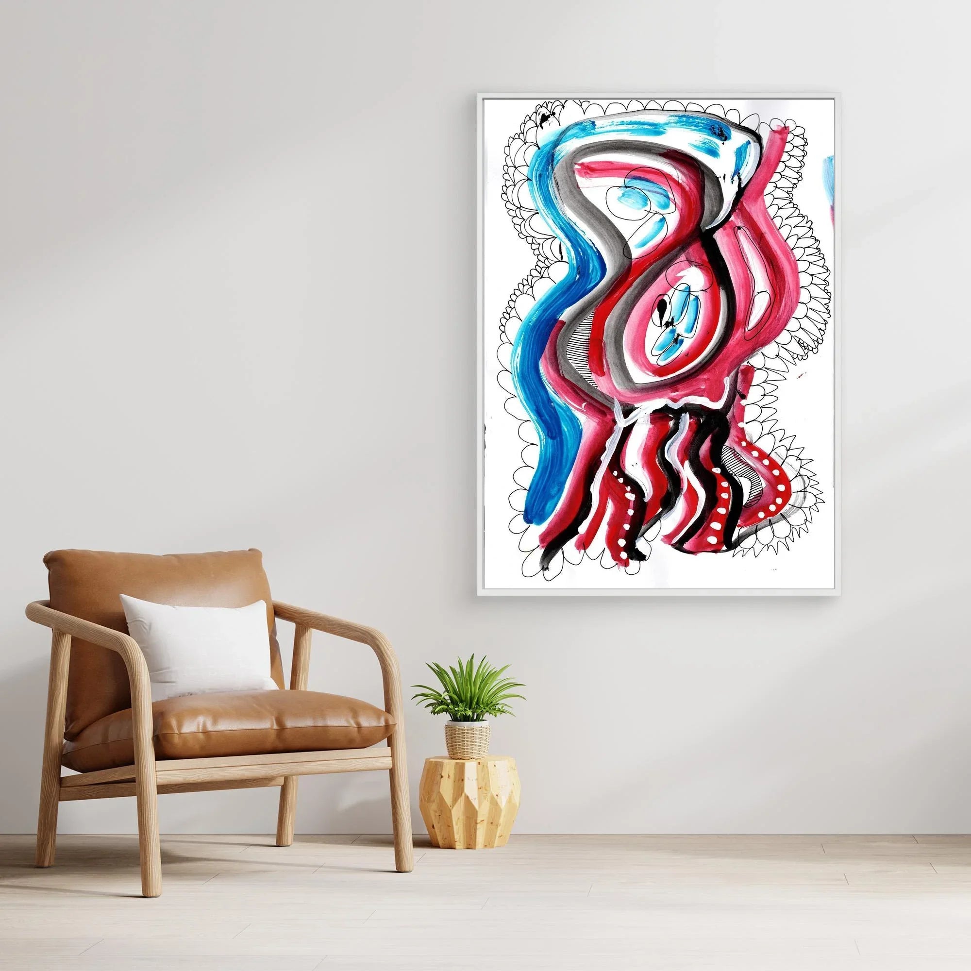 Canvas Print: Dance - Silvia Pusceddu | Contemporary Art Prints