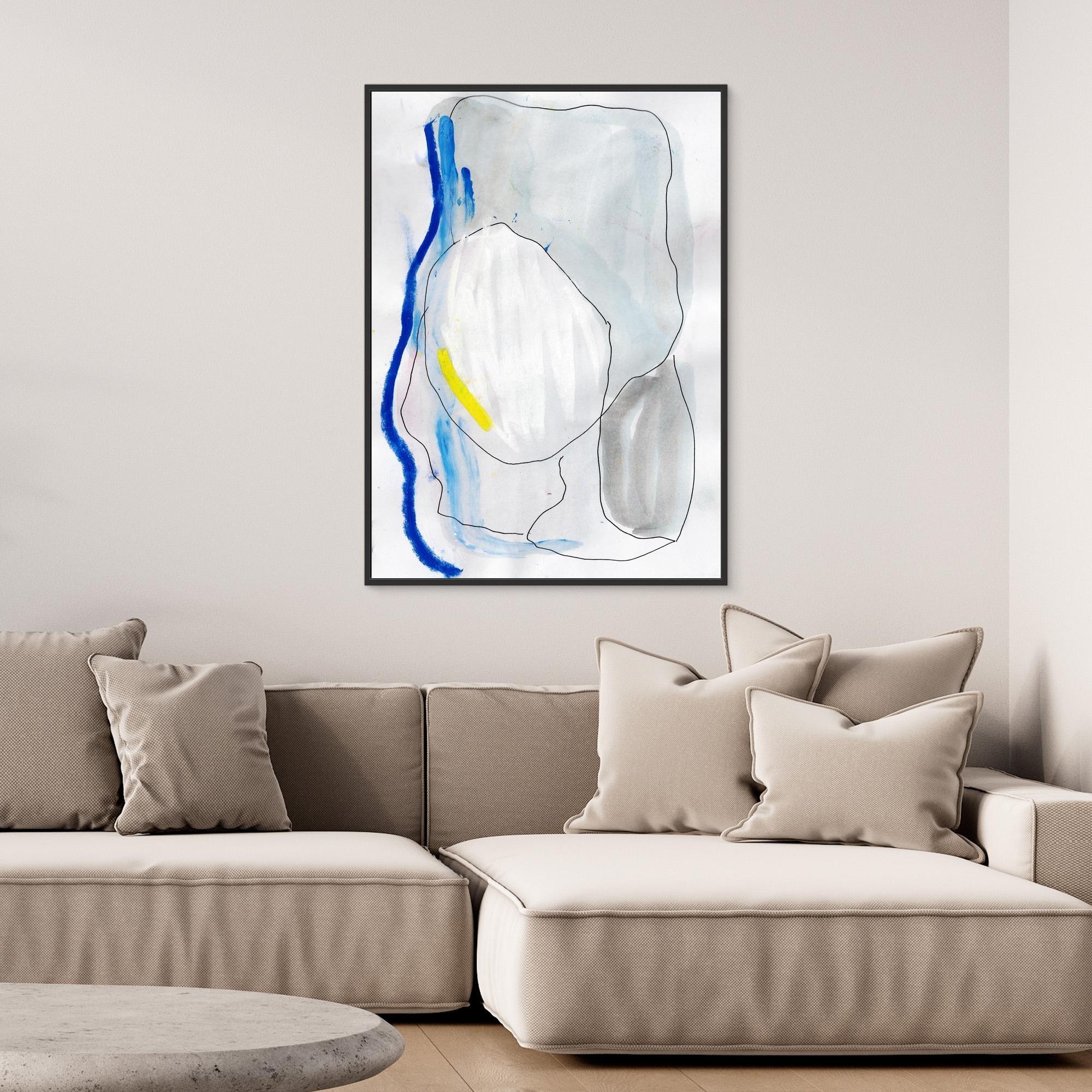 Canvas Print: Face - Silvia Pusceddu | Contemporary Art Prints