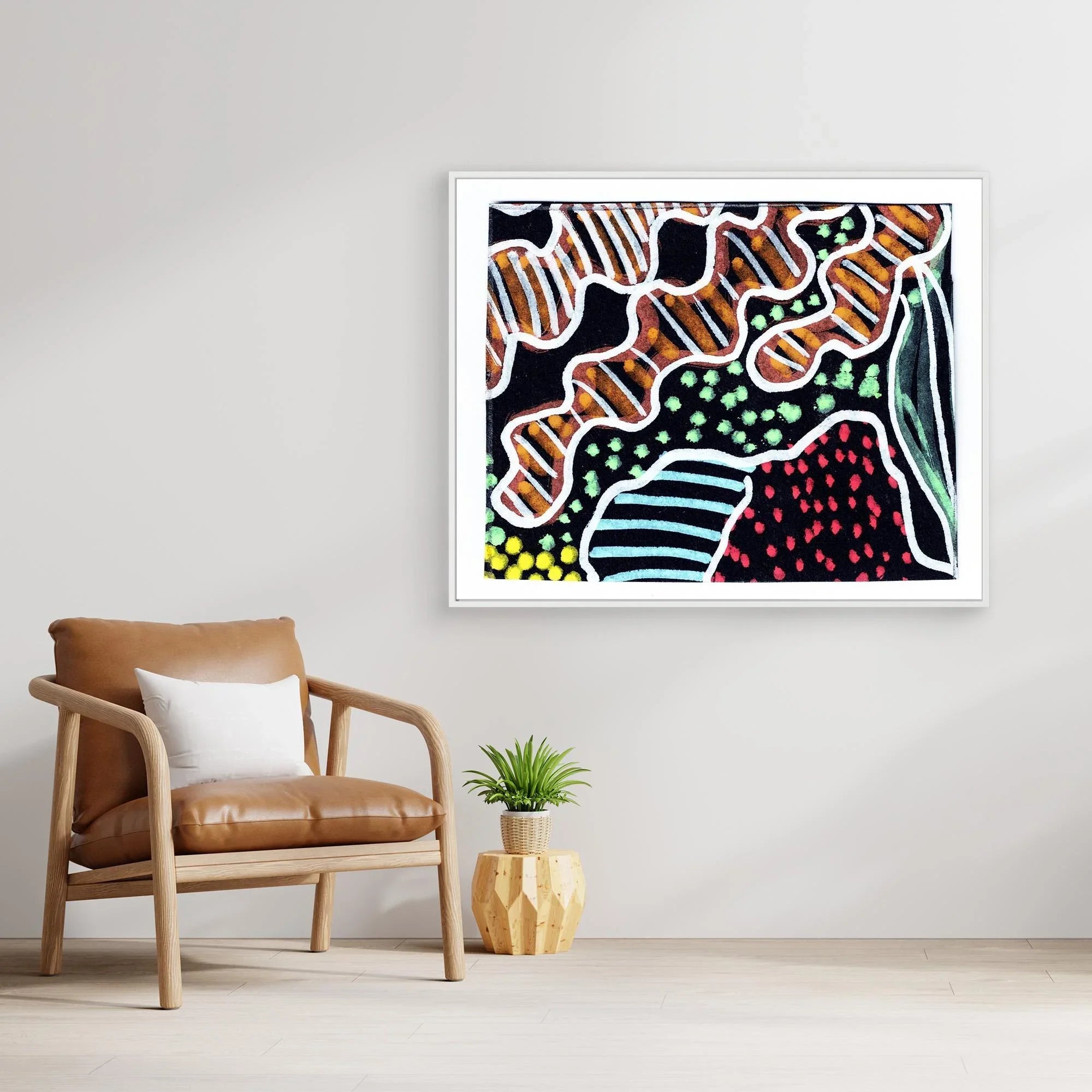 Canvas Print: Coral Reef - Silvia Pusceddu | Contemporary Art Prints