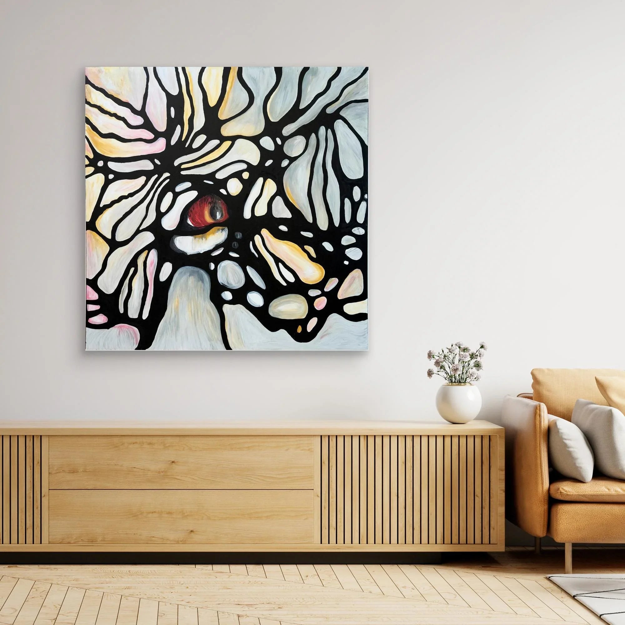 Canvas Print: Zebra - Silvia Pusceddu | Contemporary Art Prints