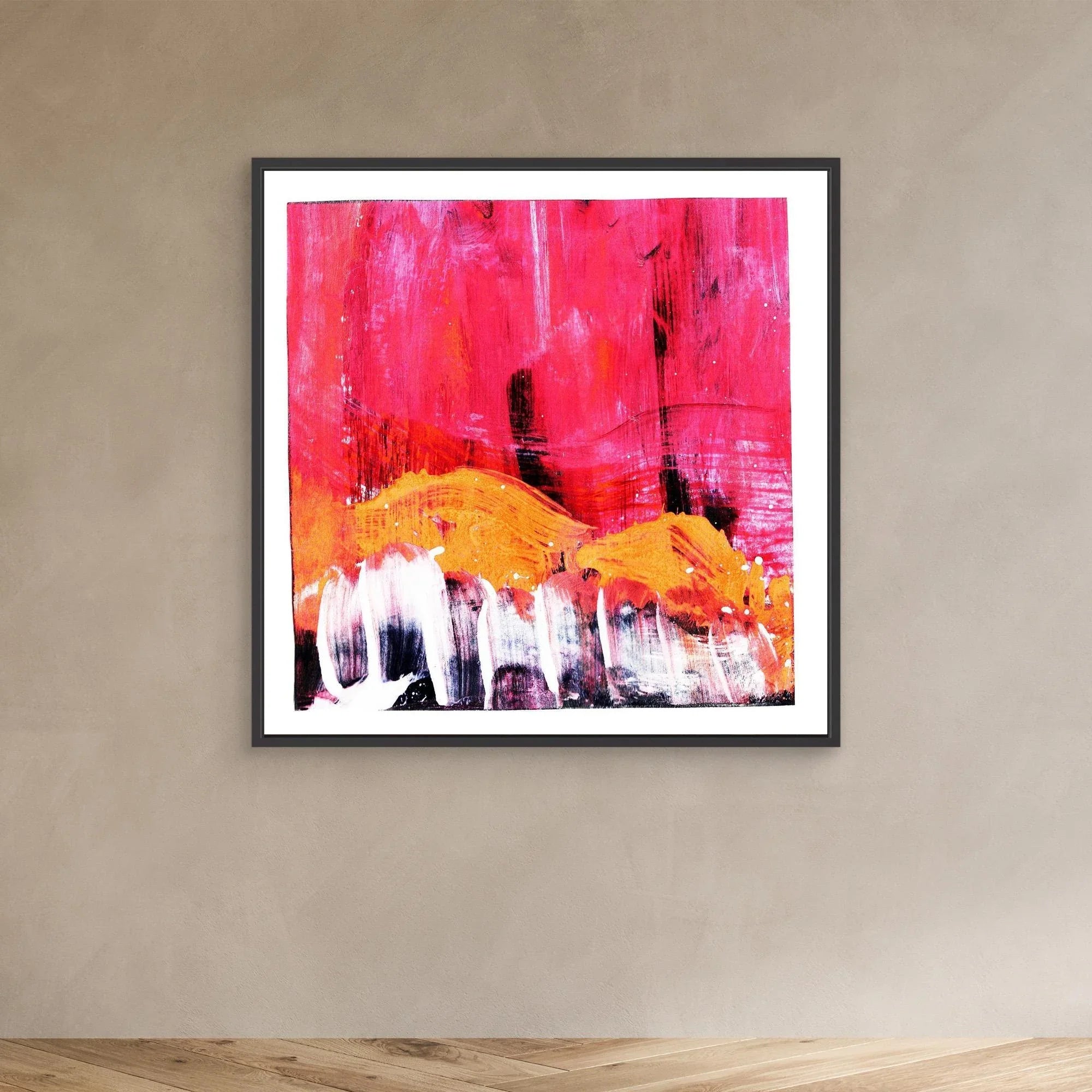 Canvas Print: Hong Kong Light Show II - Silvia Pusceddu | Contemporary Art Prints