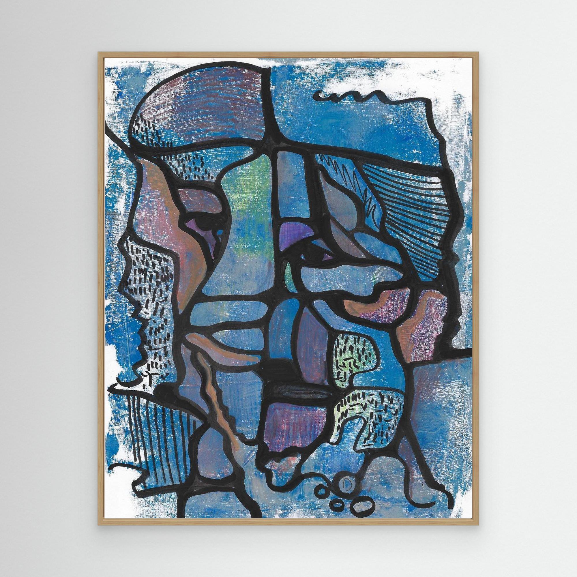 Canvas Print: Brine - Silvia Pusceddu | Contemporary Art Prints