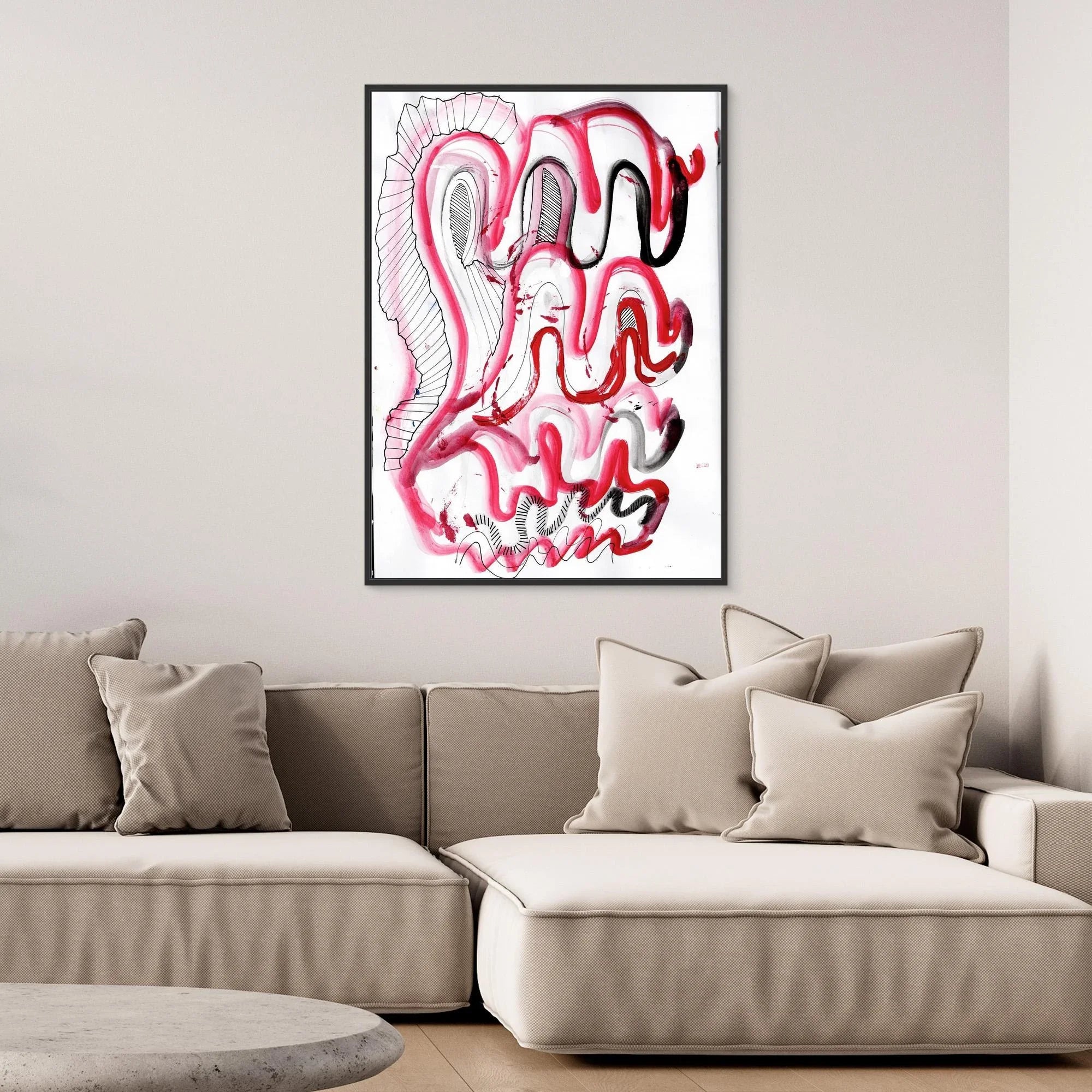 Canvas Print: Arsella - Silvia Pusceddu | Contemporary Art Prints