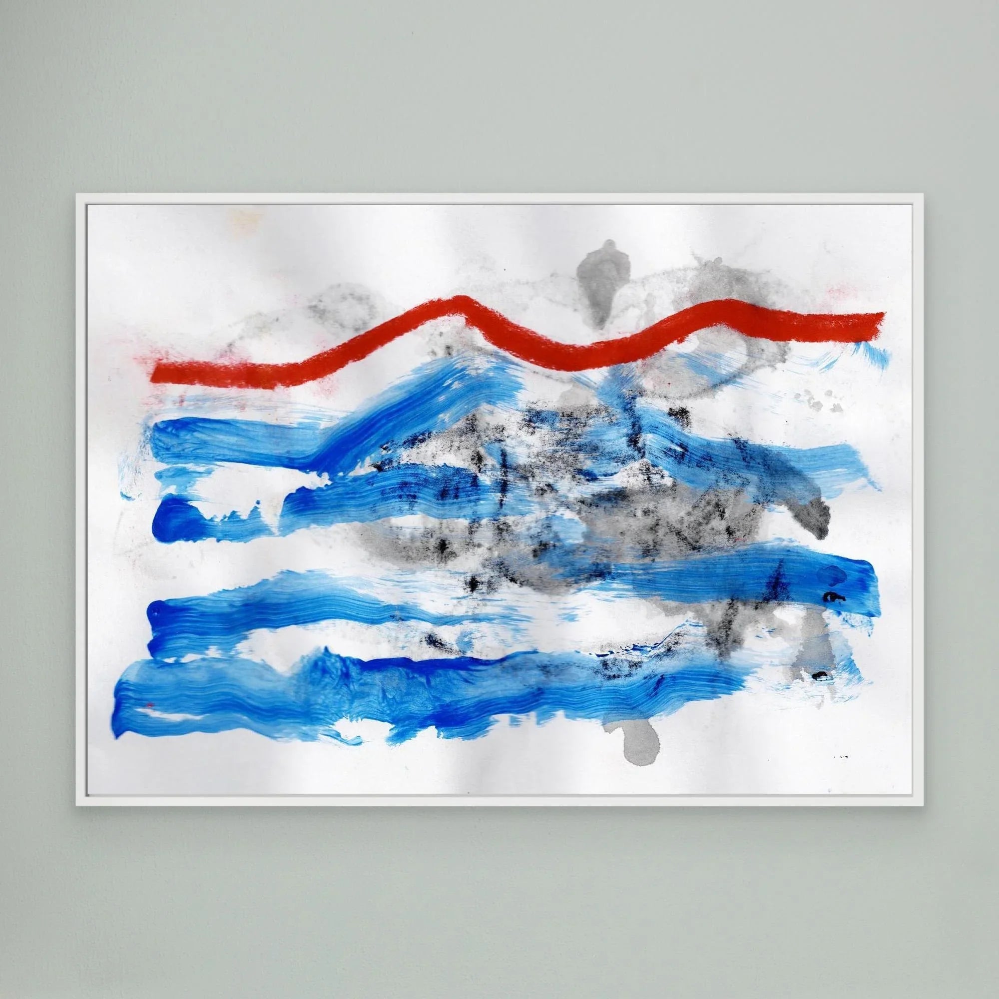 Canvas Print: Landscape - Silvia Pusceddu | Contemporary Art Prints