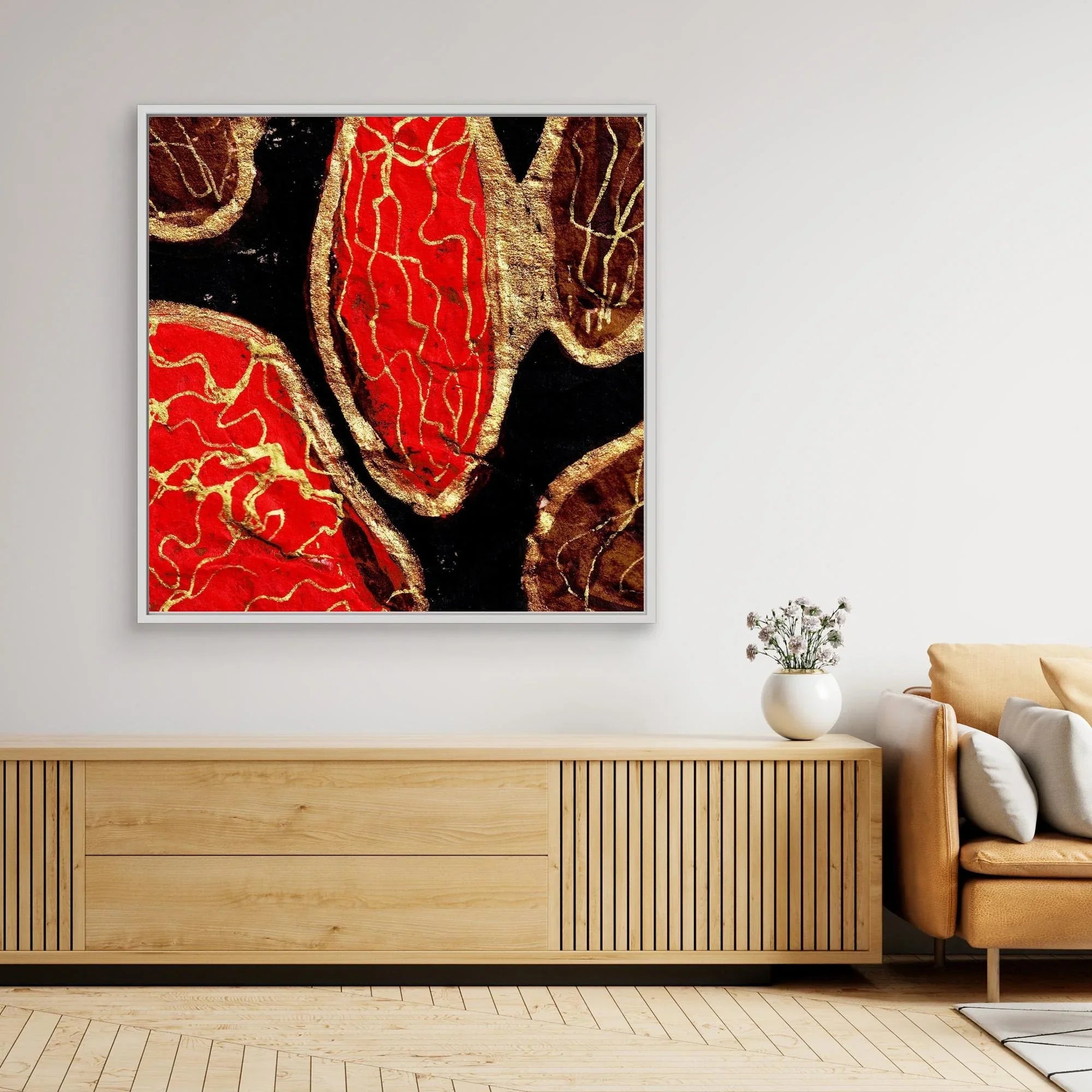 Canvas Print: Pulse - Silvia Pusceddu | Contemporary Art Prints