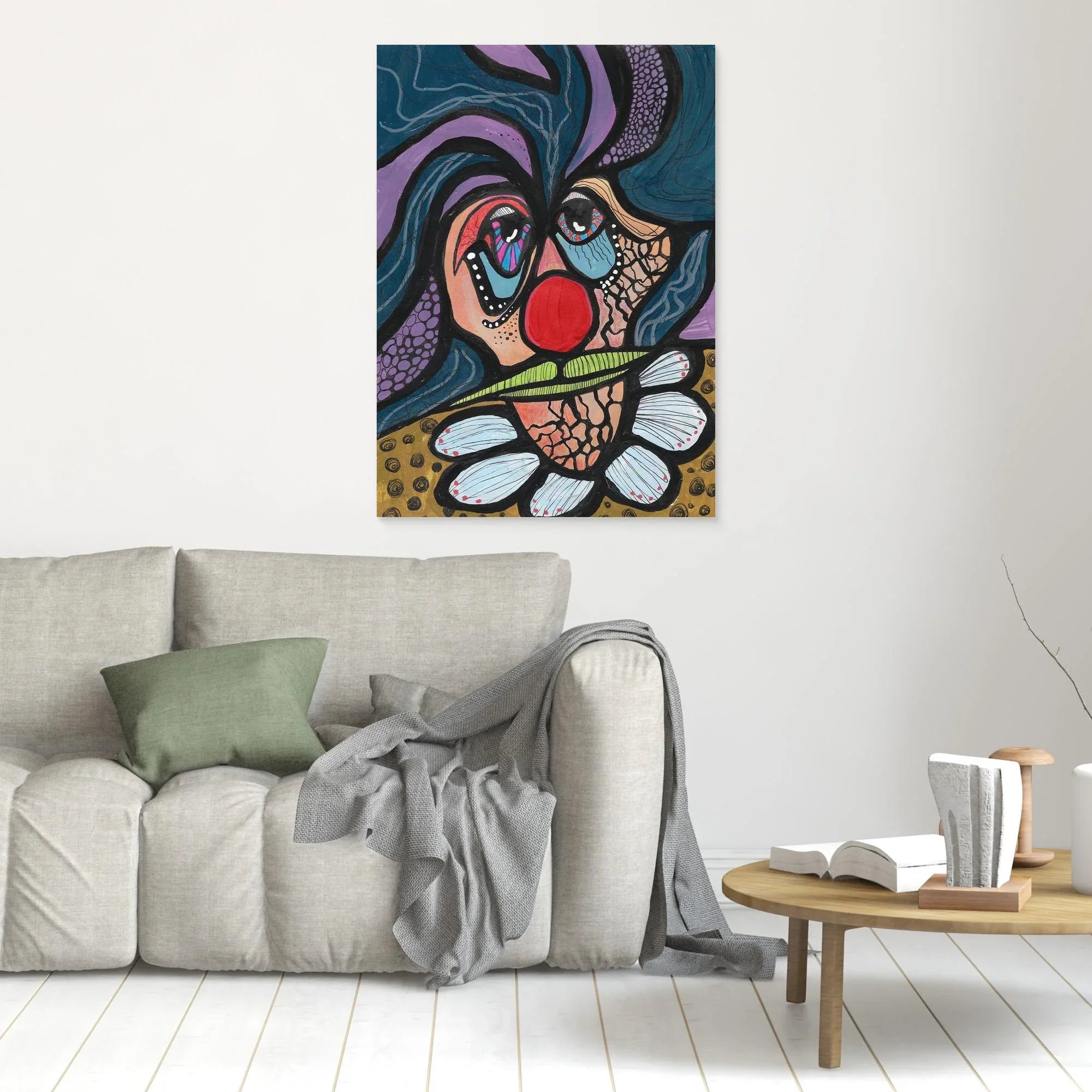 Canvas Print: Grimble - Silvia Pusceddu | Contemporary Art Prints