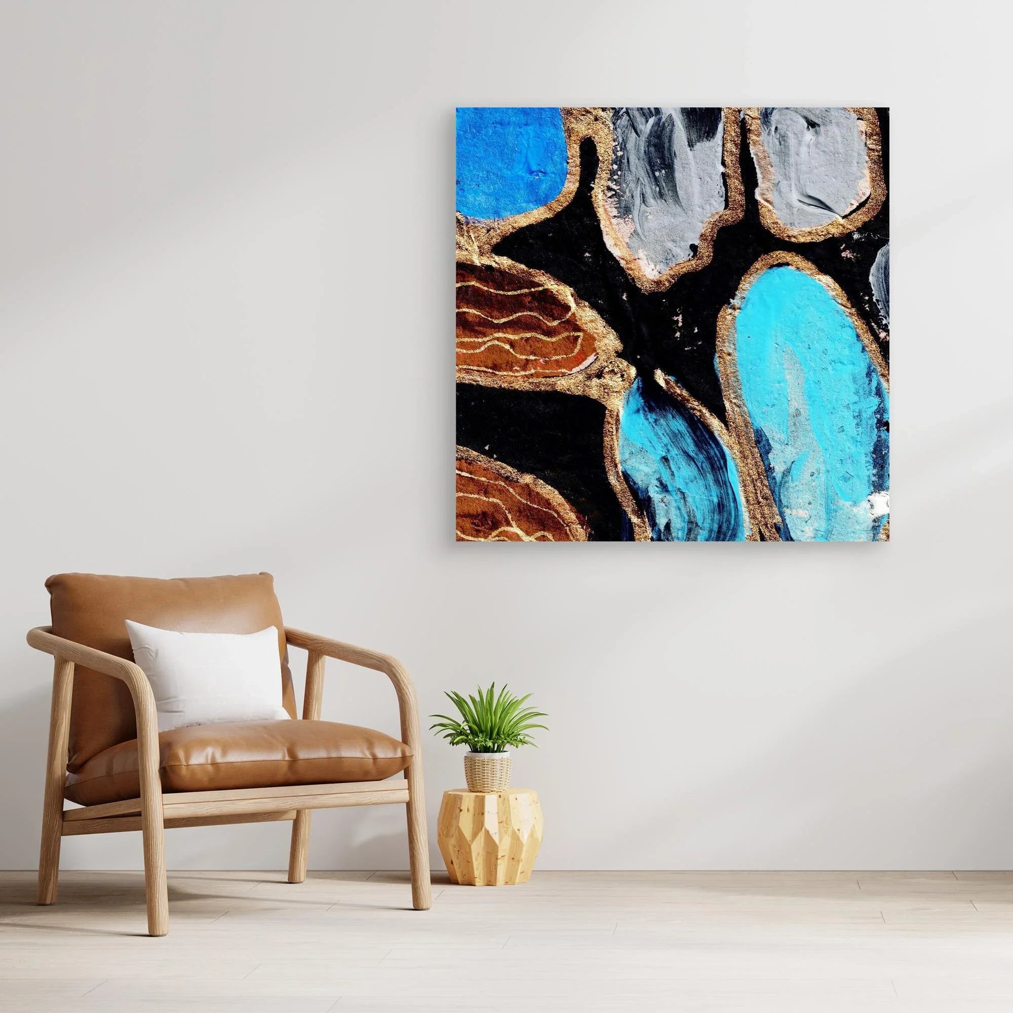 Canvas Print: Embrace - Silvia Pusceddu | Contemporary Art Prints