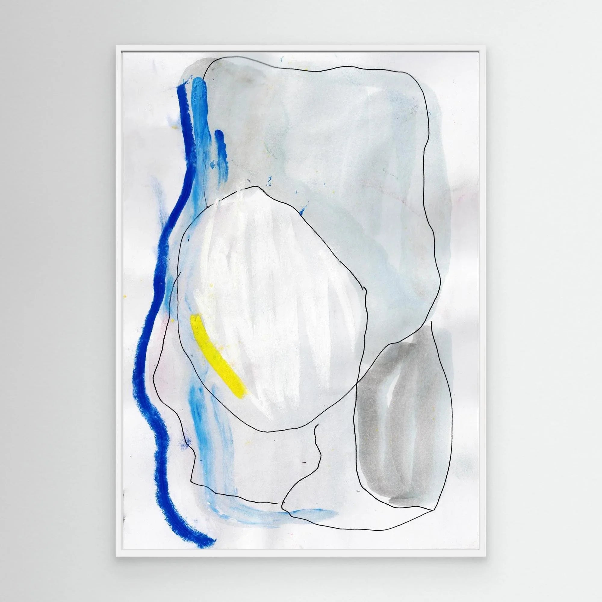 Canvas Print: Face - Silvia Pusceddu | Contemporary Art Prints