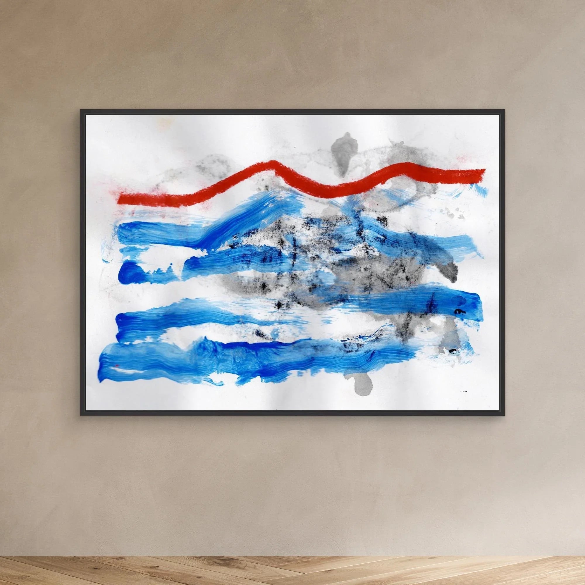 Canvas Print: Landscape - Silvia Pusceddu | Contemporary Art Prints