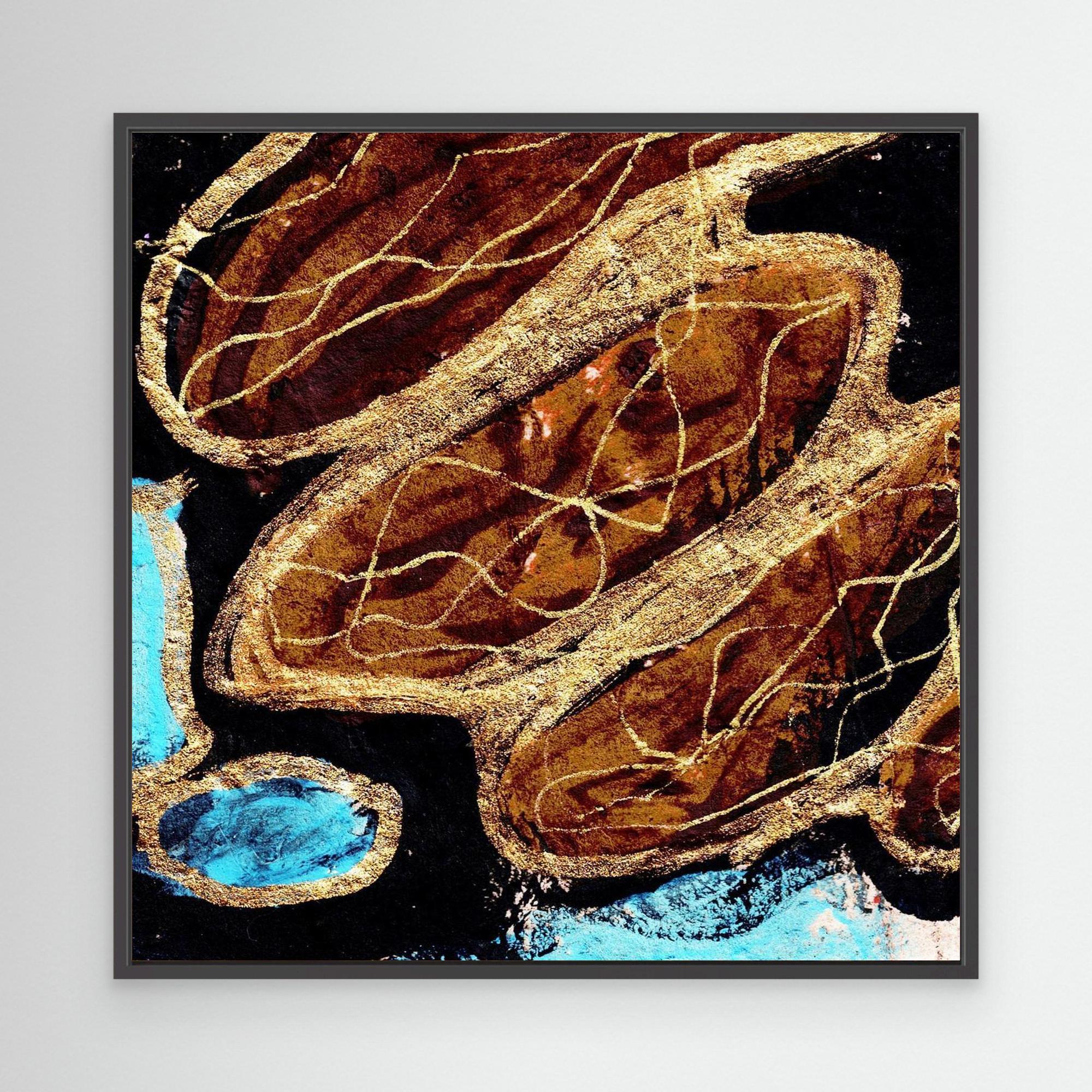 Canvas Print: Roots of Light - Silvia Pusceddu | Contemporary Art Prints