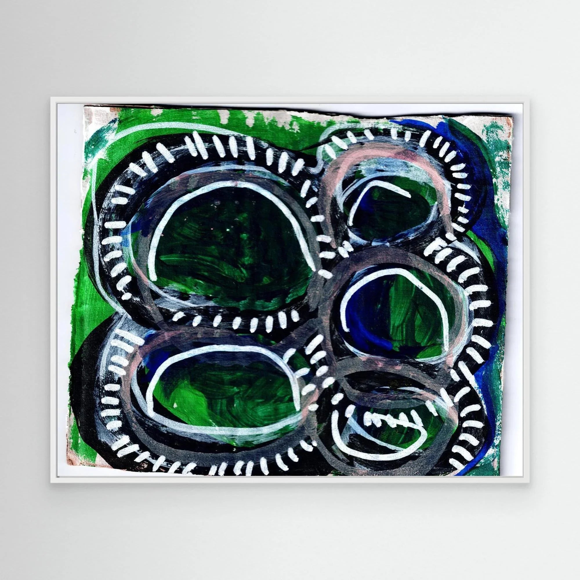 Canvas Print: Bubbles - Silvia Pusceddu | Contemporary Art Prints