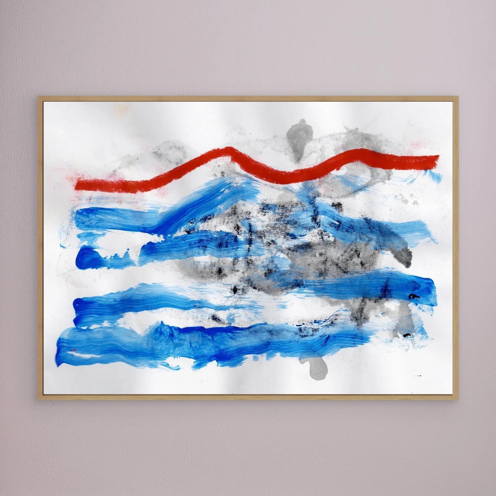 Canvas Print: Landscape - Silvia Pusceddu | Contemporary Art Prints