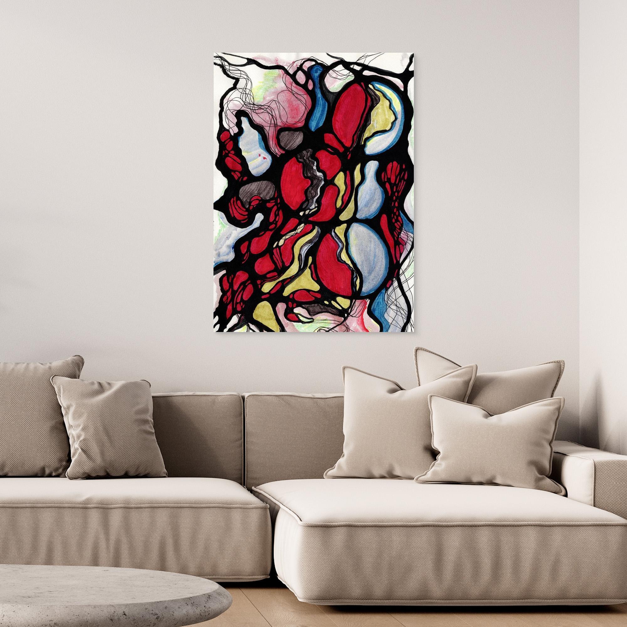 Canvas Print: Complacency - Silvia Pusceddu | Contemporary Art Prints