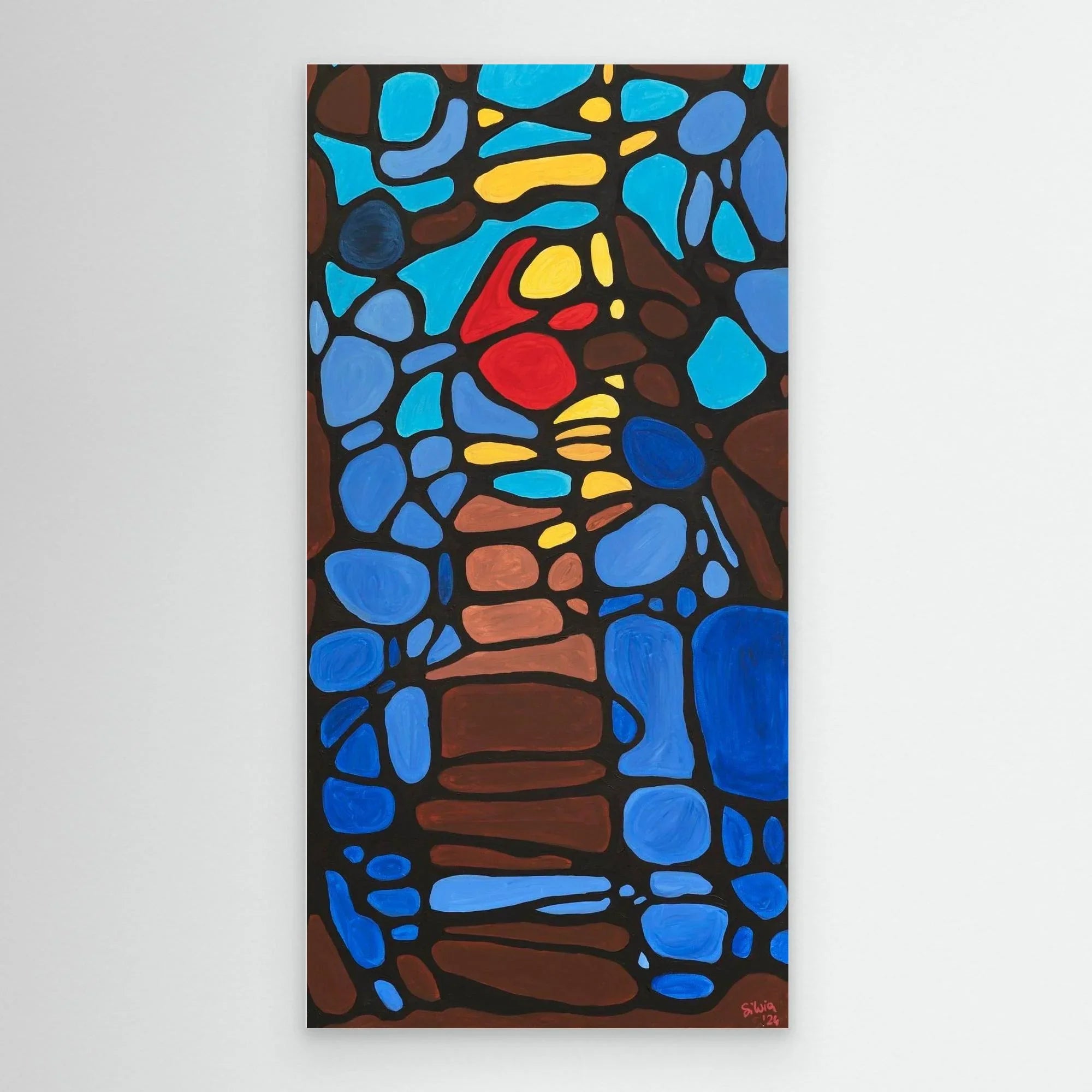 Canvas Print: Path - Silvia Pusceddu | Contemporary Art Prints