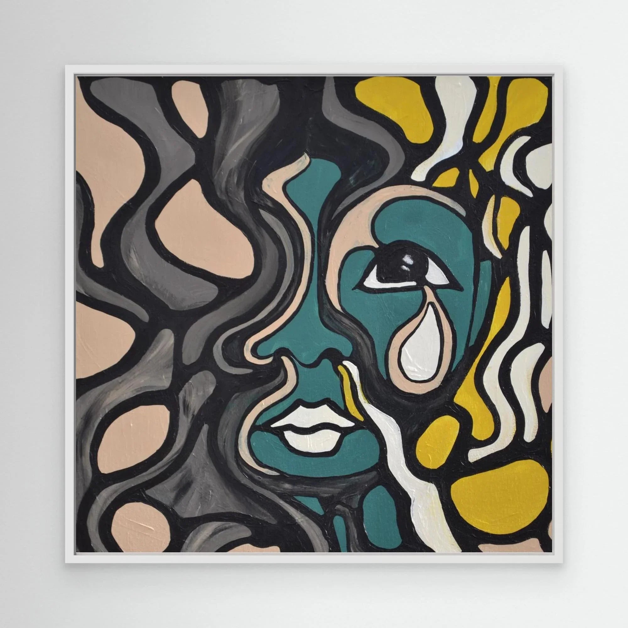 Canvas Print: Aether - Silvia Pusceddu | Contemporary Art Prints