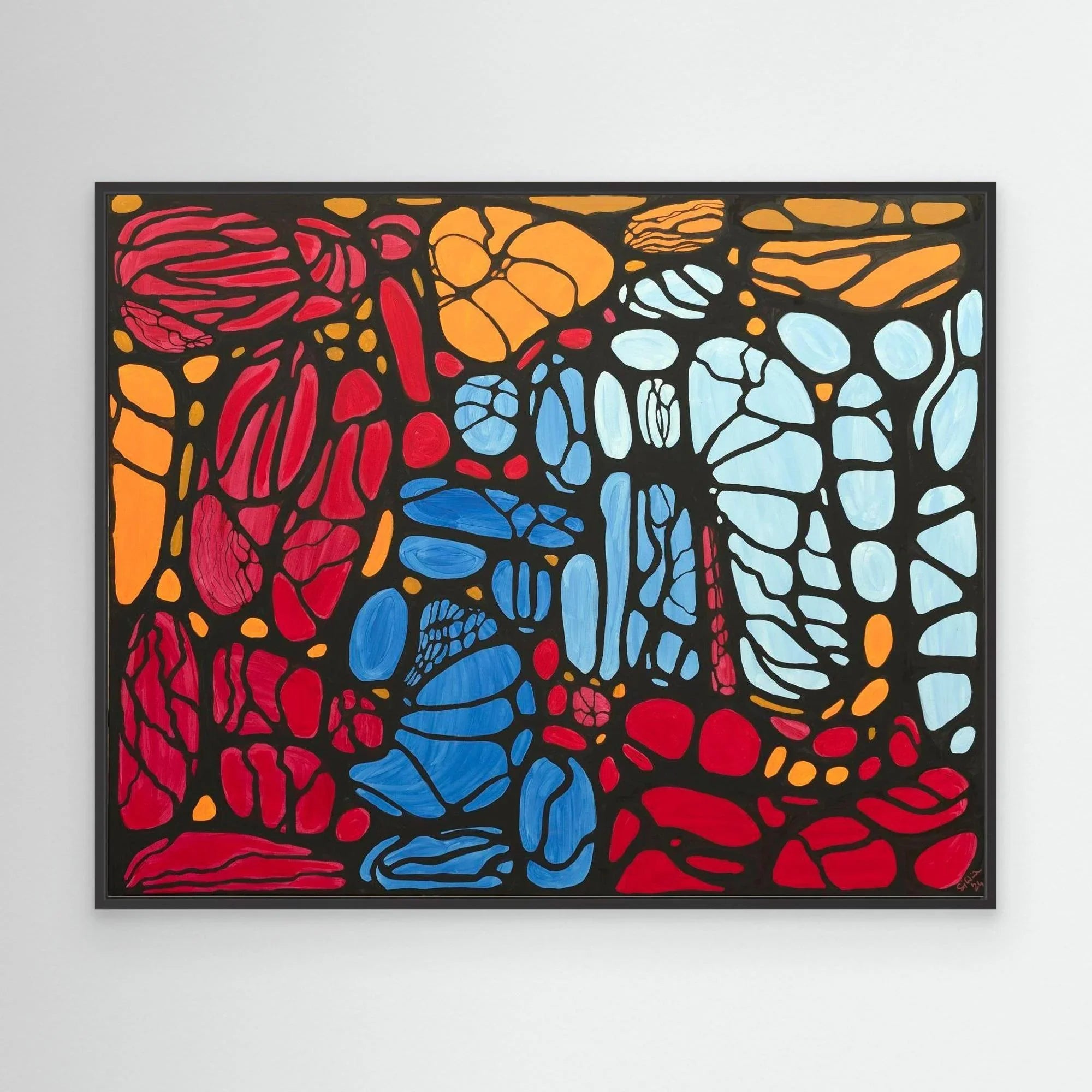 Canvas Print: Fragments - Silvia Pusceddu | Contemporary Art Prints