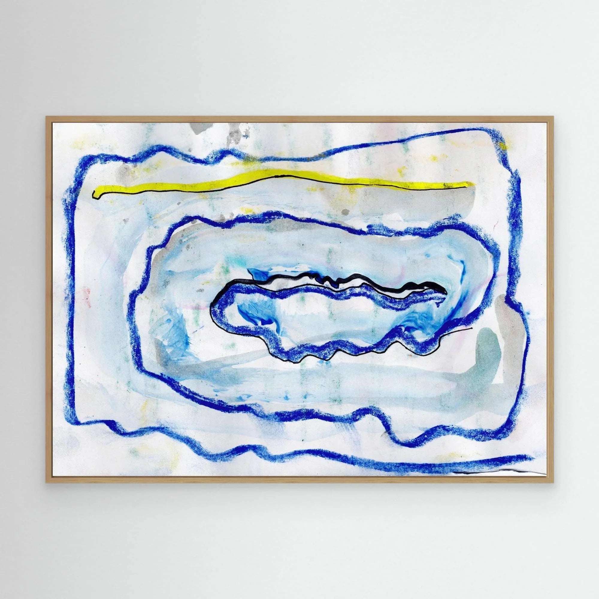 Canvas Print: Labyrinth - Silvia Pusceddu | Contemporary Art Prints