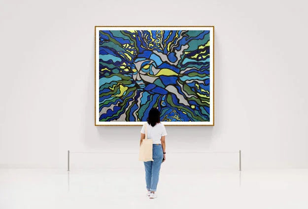 Canvas Print: Medusa - Silvia Pusceddu | Contemporary Art Prints