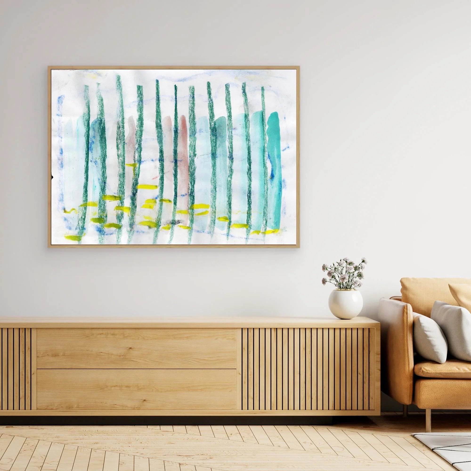 Canvas Print: Fieno - Silvia Pusceddu | Contemporary Art Prints