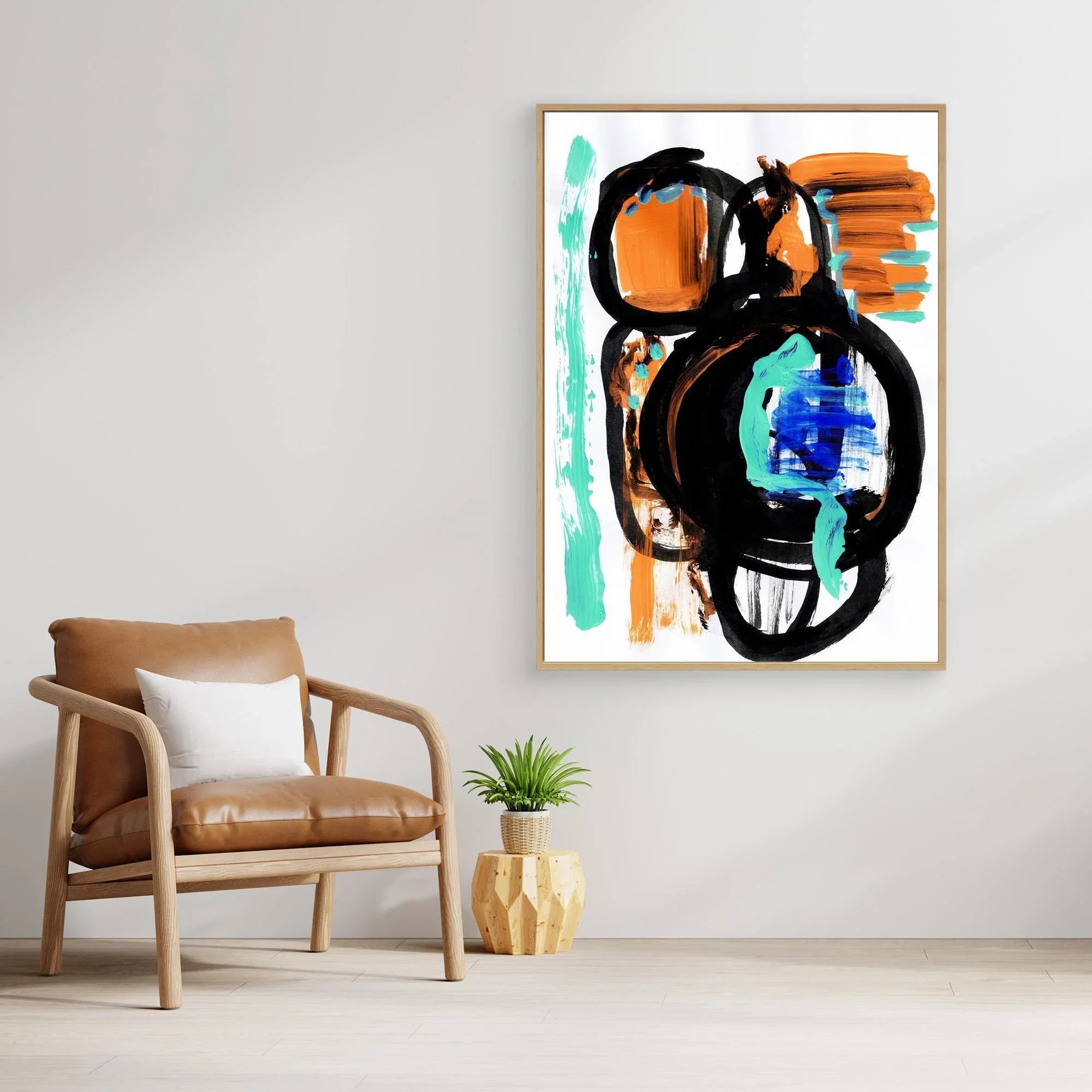 Canvas Print: Reflection - Silvia Pusceddu | Contemporary Art Prints