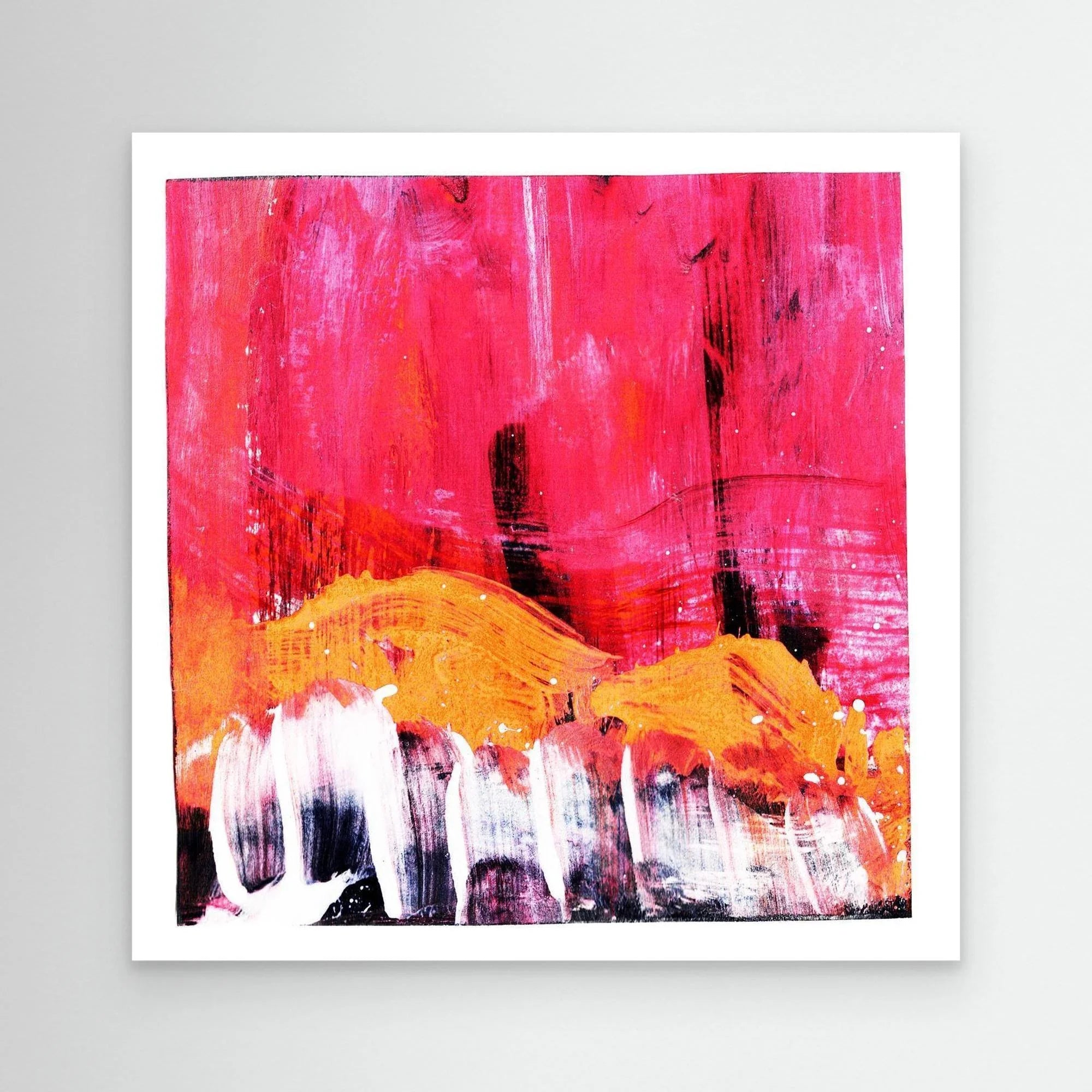 Canvas Print: Hong Kong Light Show II - Silvia Pusceddu | Contemporary Art Prints