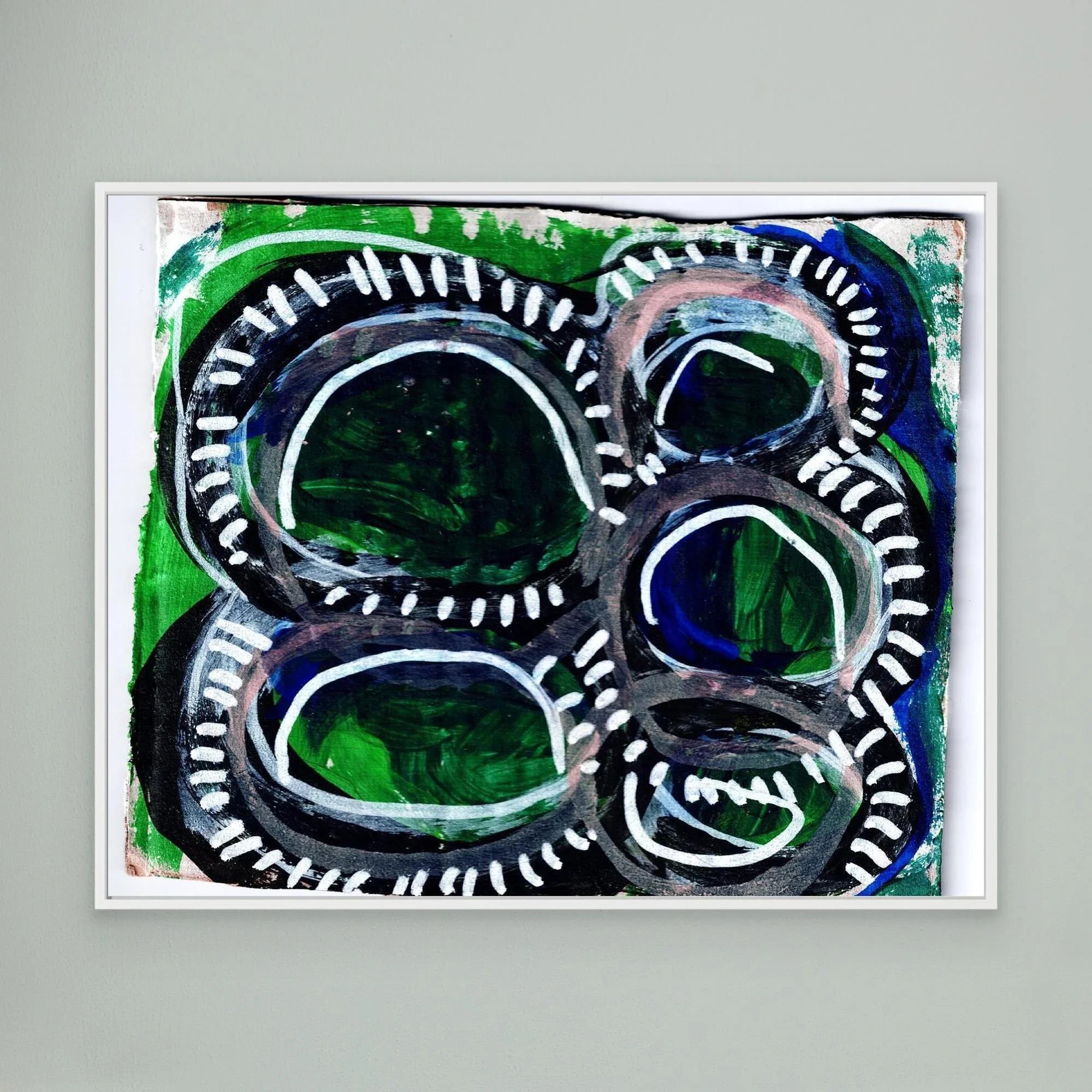 Canvas Print: Bubbles - Silvia Pusceddu | Contemporary Art Prints