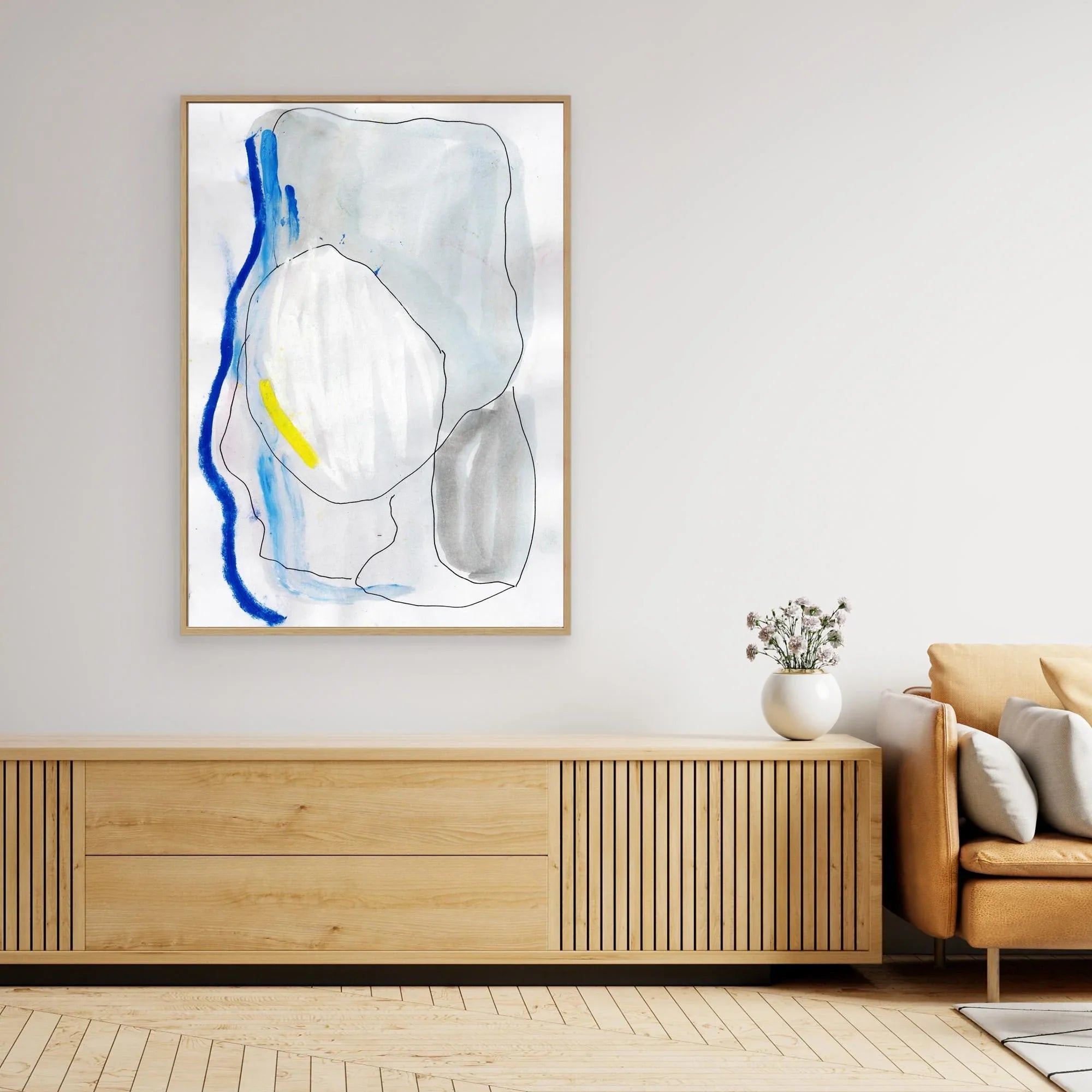 Canvas Print: Face - Silvia Pusceddu | Contemporary Art Prints