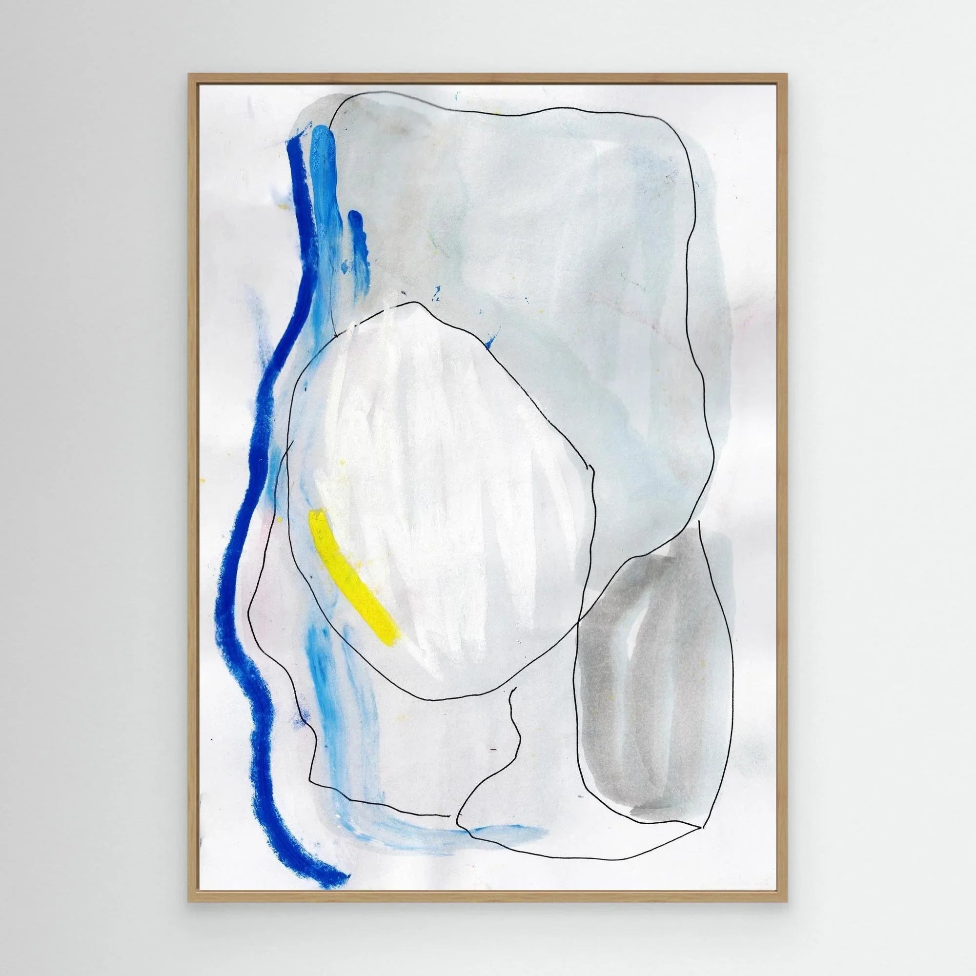 Canvas Print: Face - Silvia Pusceddu | Contemporary Art Prints