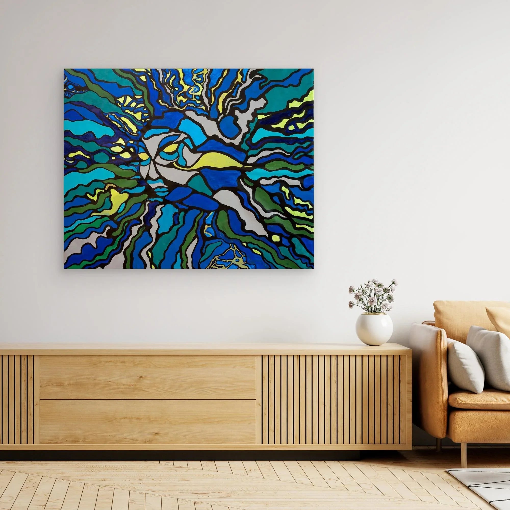 Canvas Print: Medusa - Silvia Pusceddu | Contemporary Art Prints