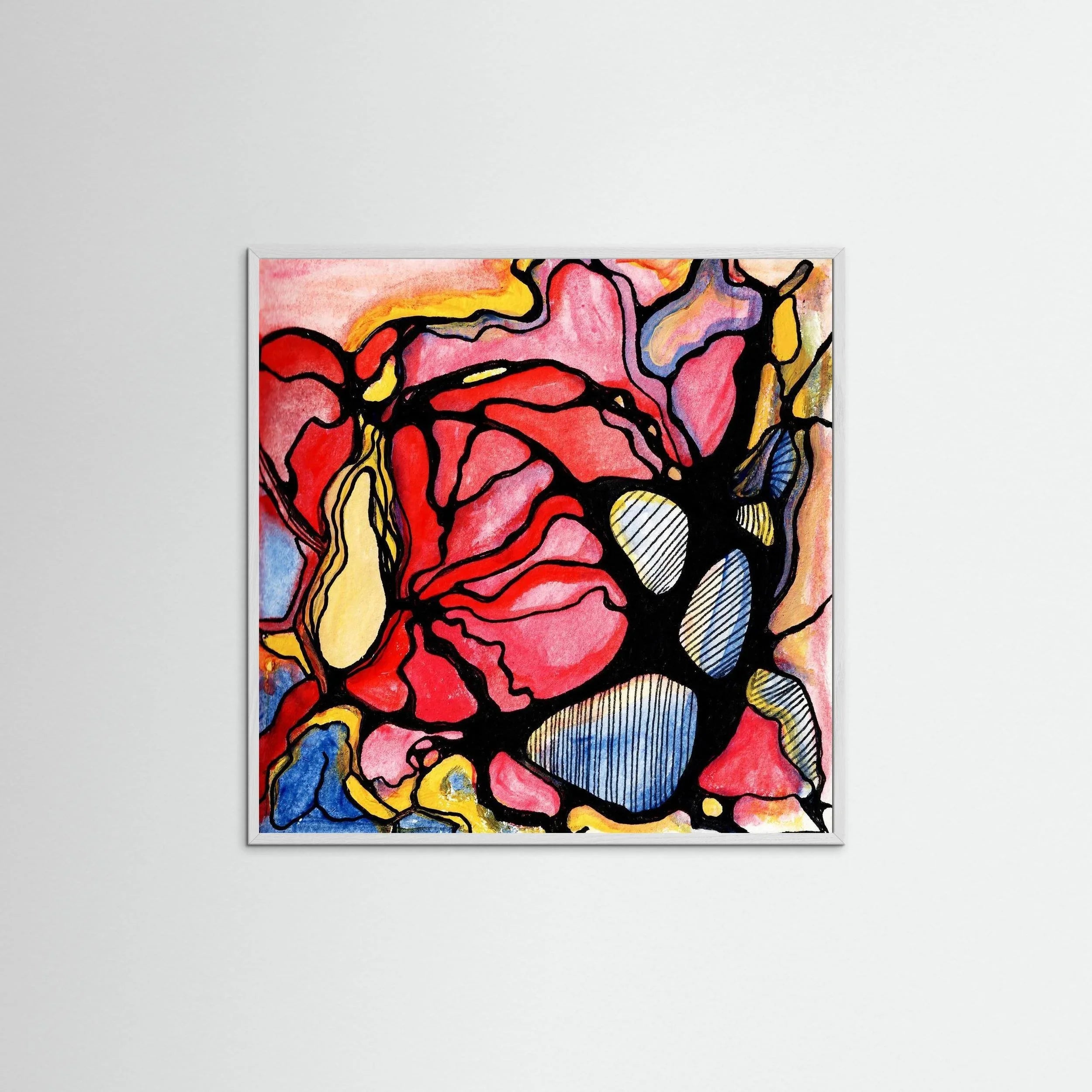 Canvas Print: Broken Heart - Silvia Pusceddu | Contemporary Art Prints