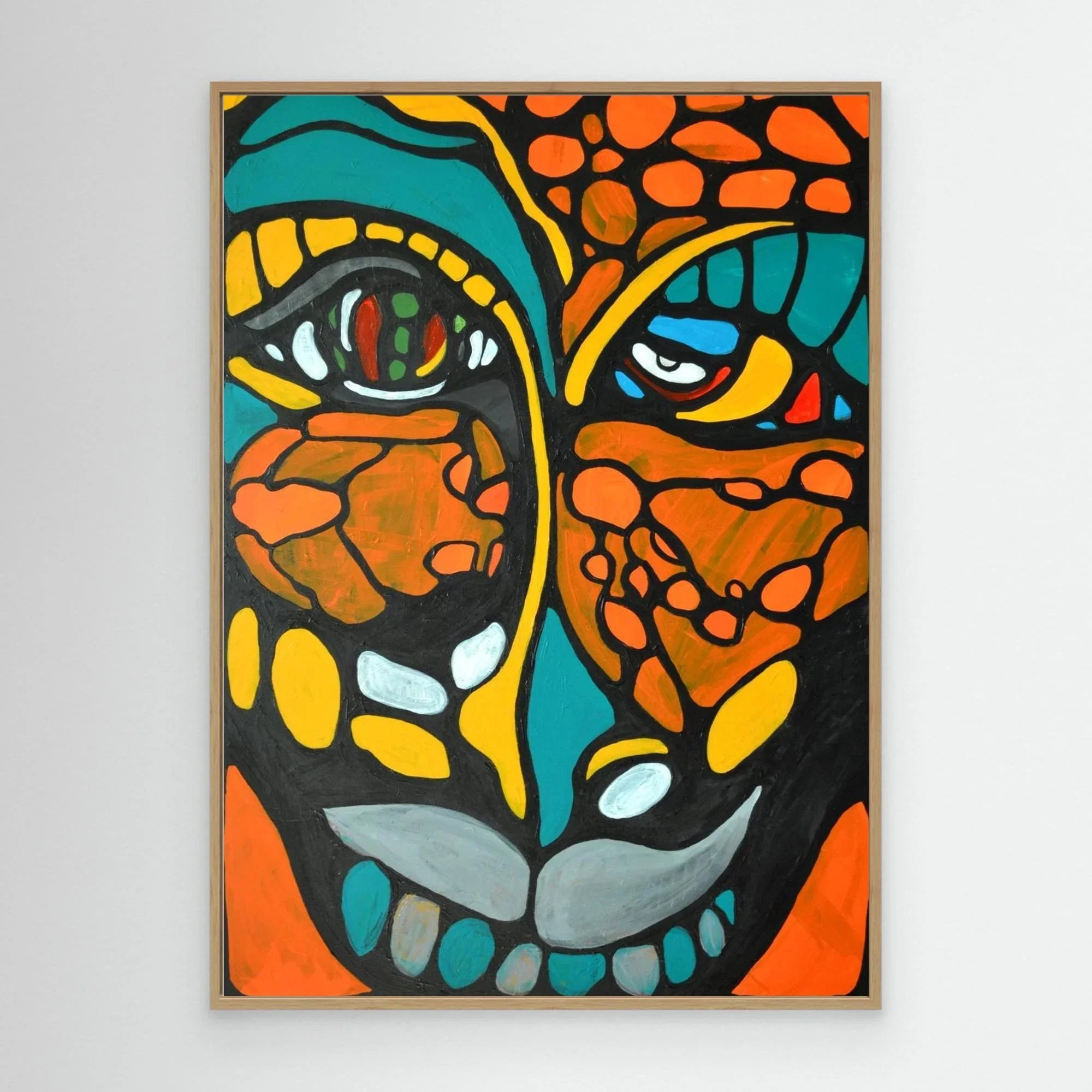 Canvas Print: Censor - Silvia Pusceddu | Contemporary Art Prints