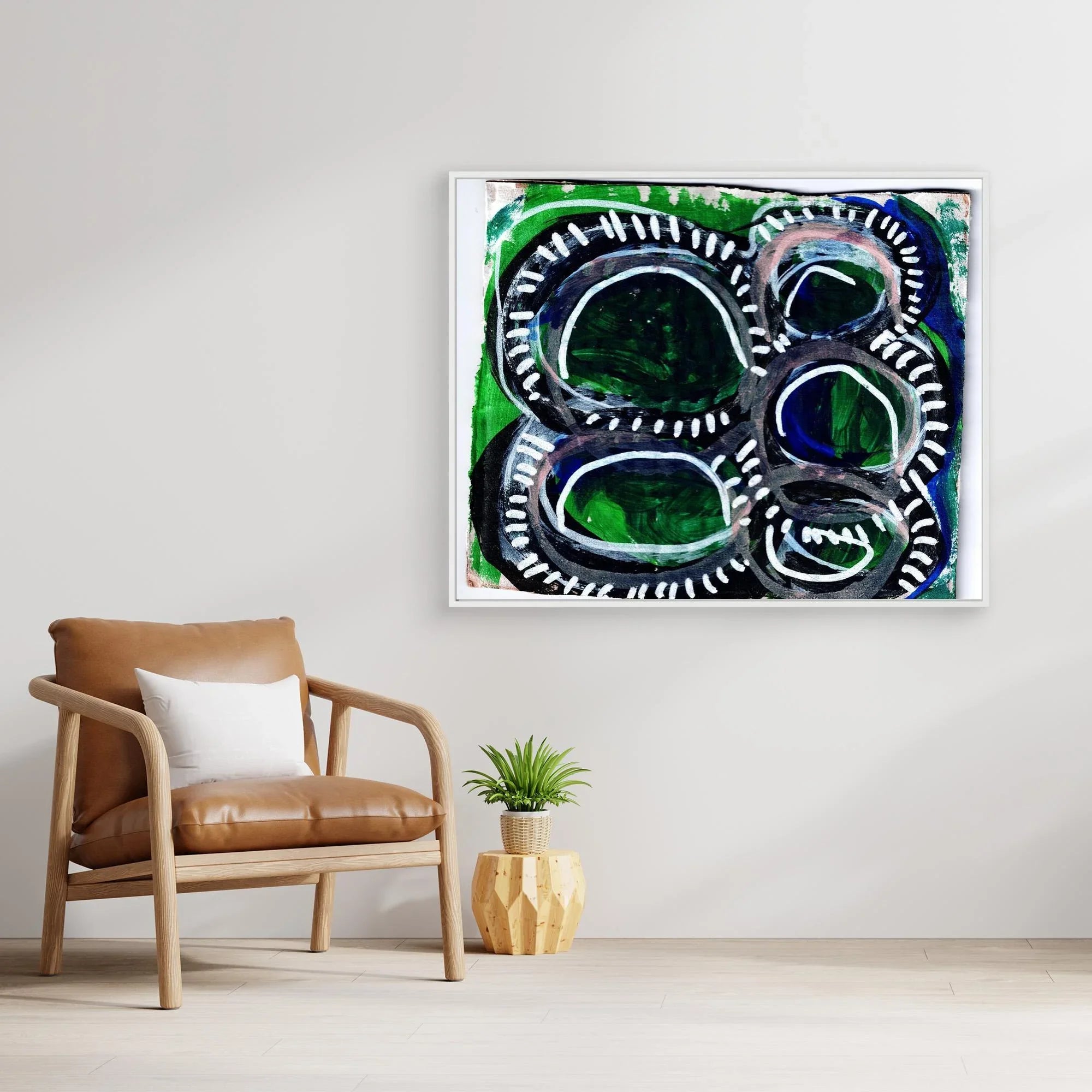 Canvas Print: Bubbles - Silvia Pusceddu | Contemporary Art Prints