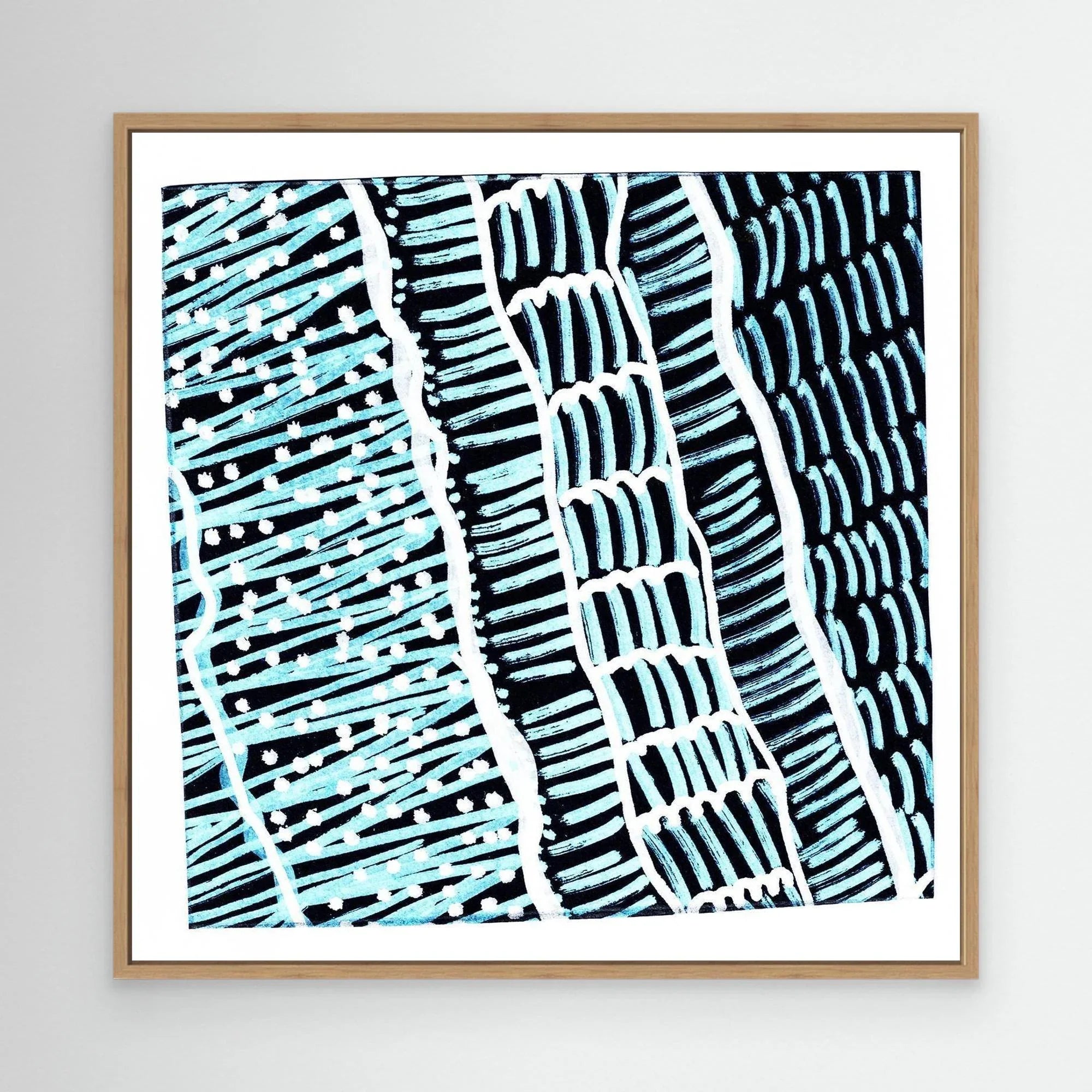 Canvas Print: Coral Reef - Silvia Pusceddu | Contemporary Art Prints