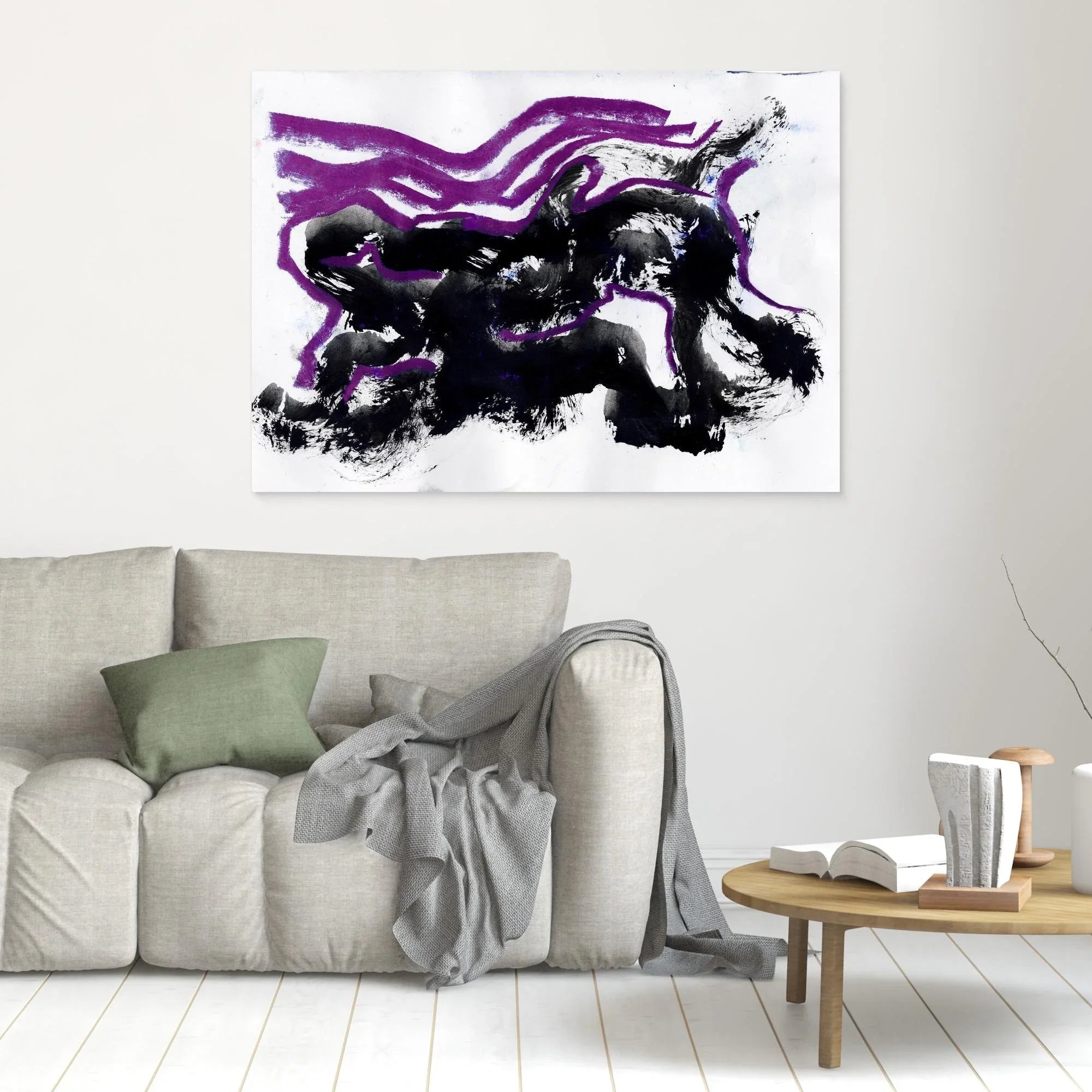 Canvas Print: Enigma - Silvia Pusceddu | Contemporary Art Prints