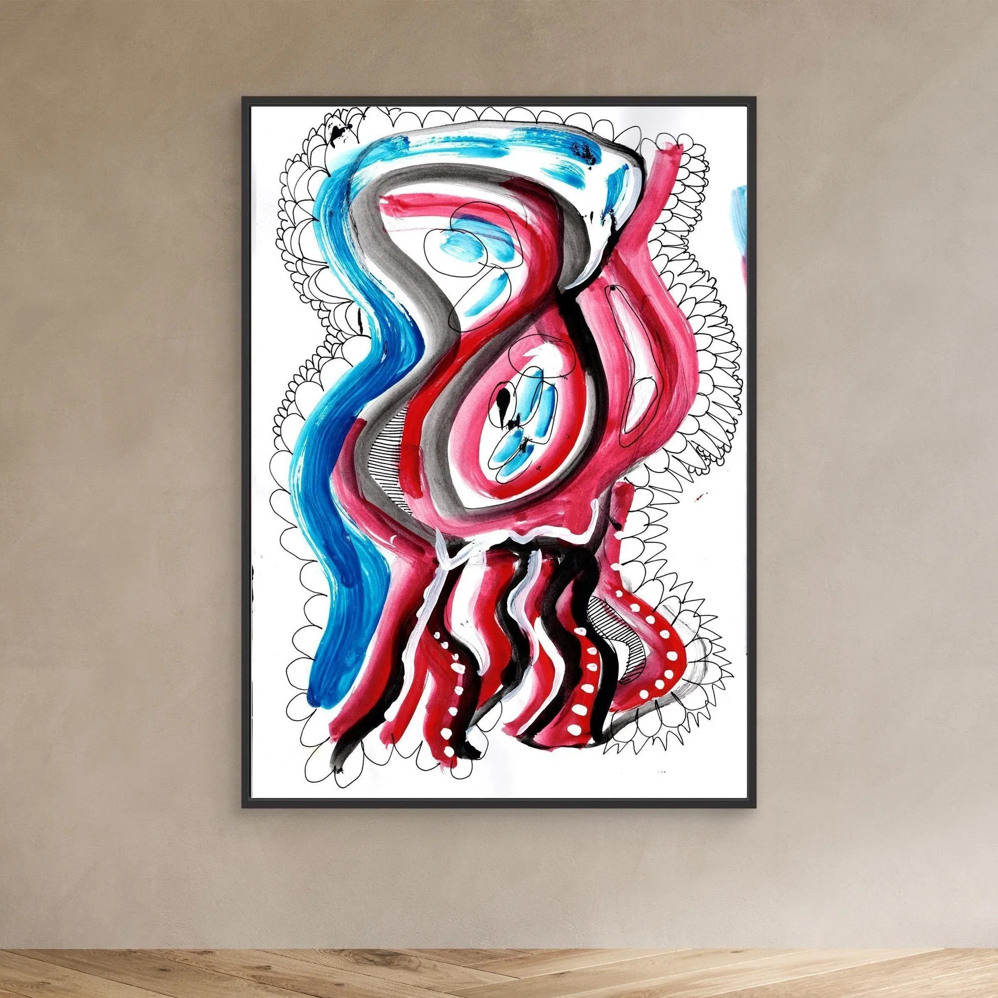Canvas Print: Dance - Silvia Pusceddu | Contemporary Art Prints
